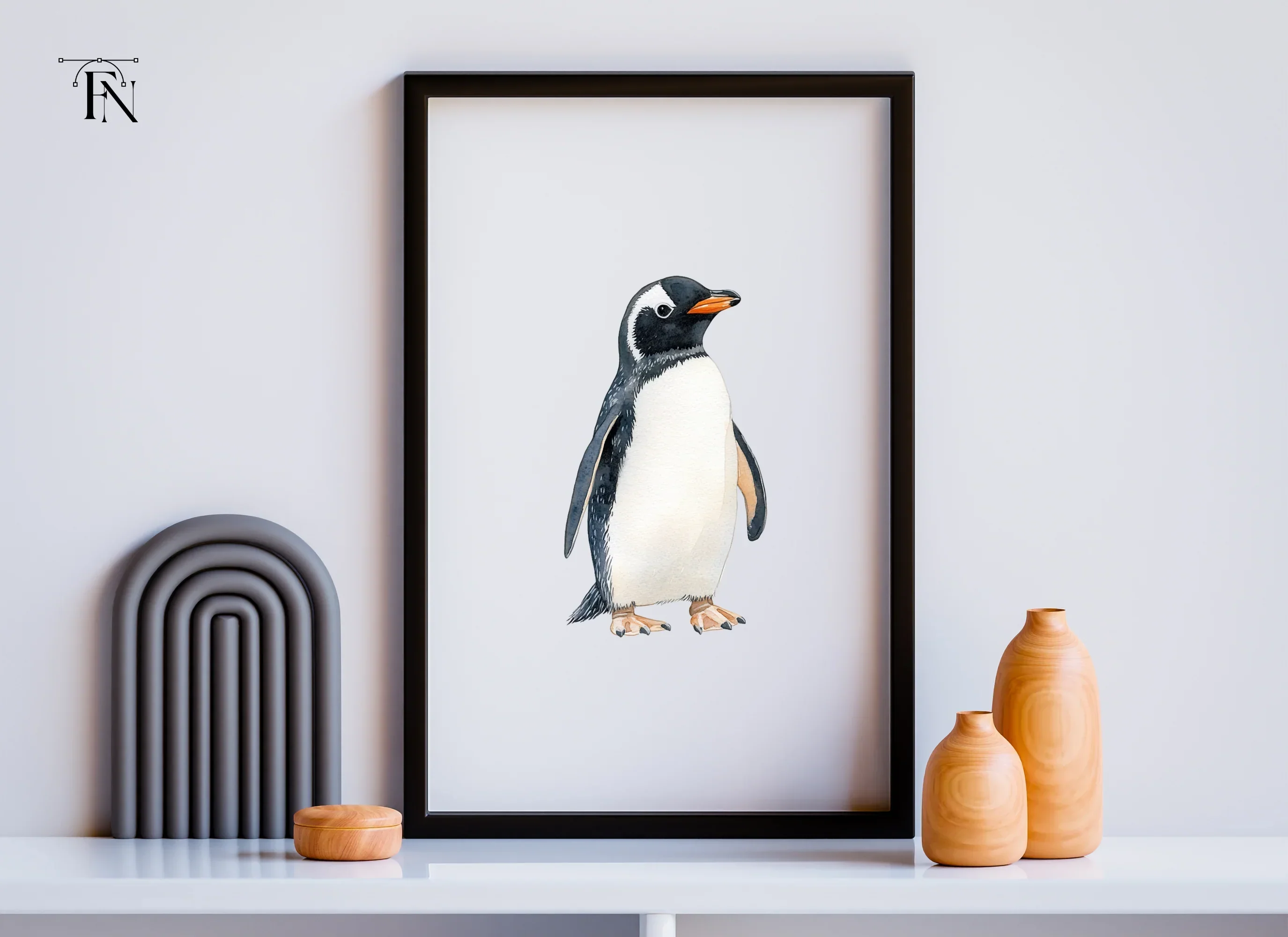 Gentoo Penguin Clipart Bundle - Image 6