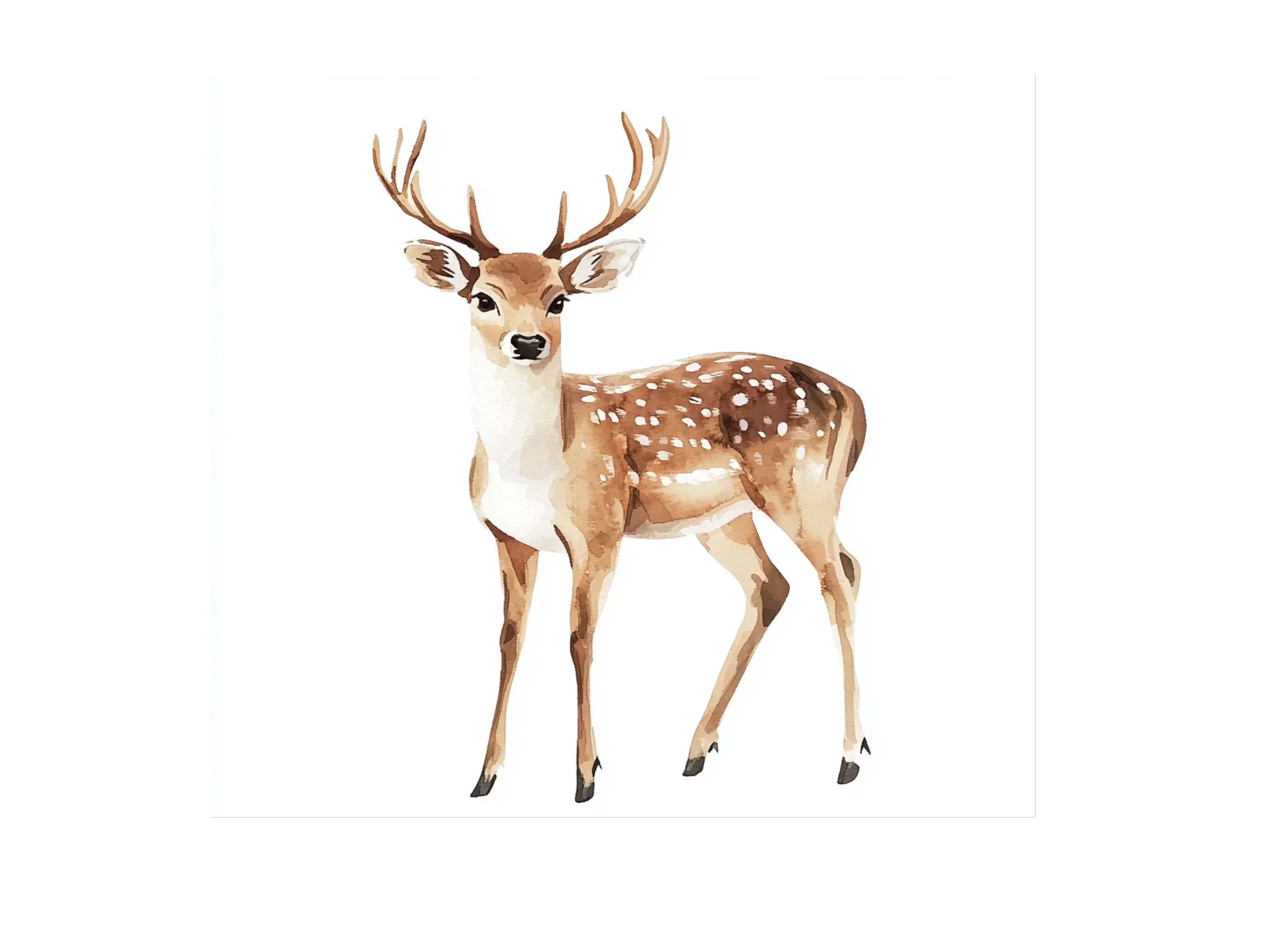 Geometric Deer Clipart Bundle - Image 3