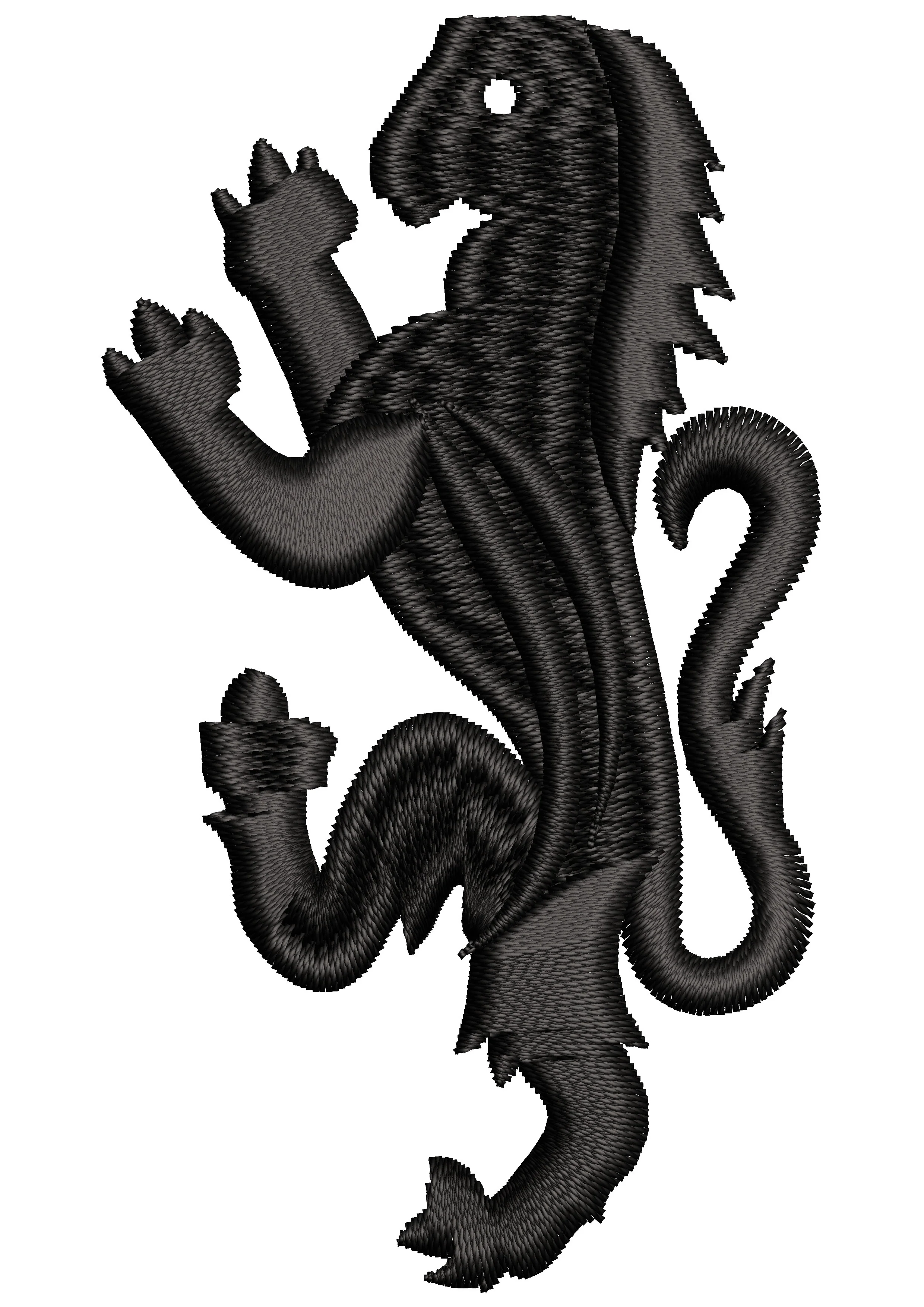 Ghost Embroidery Design