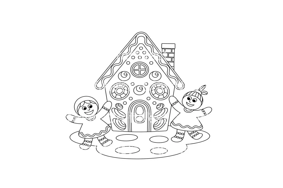 Gingerbread House Friends Coloring Books - Image 4