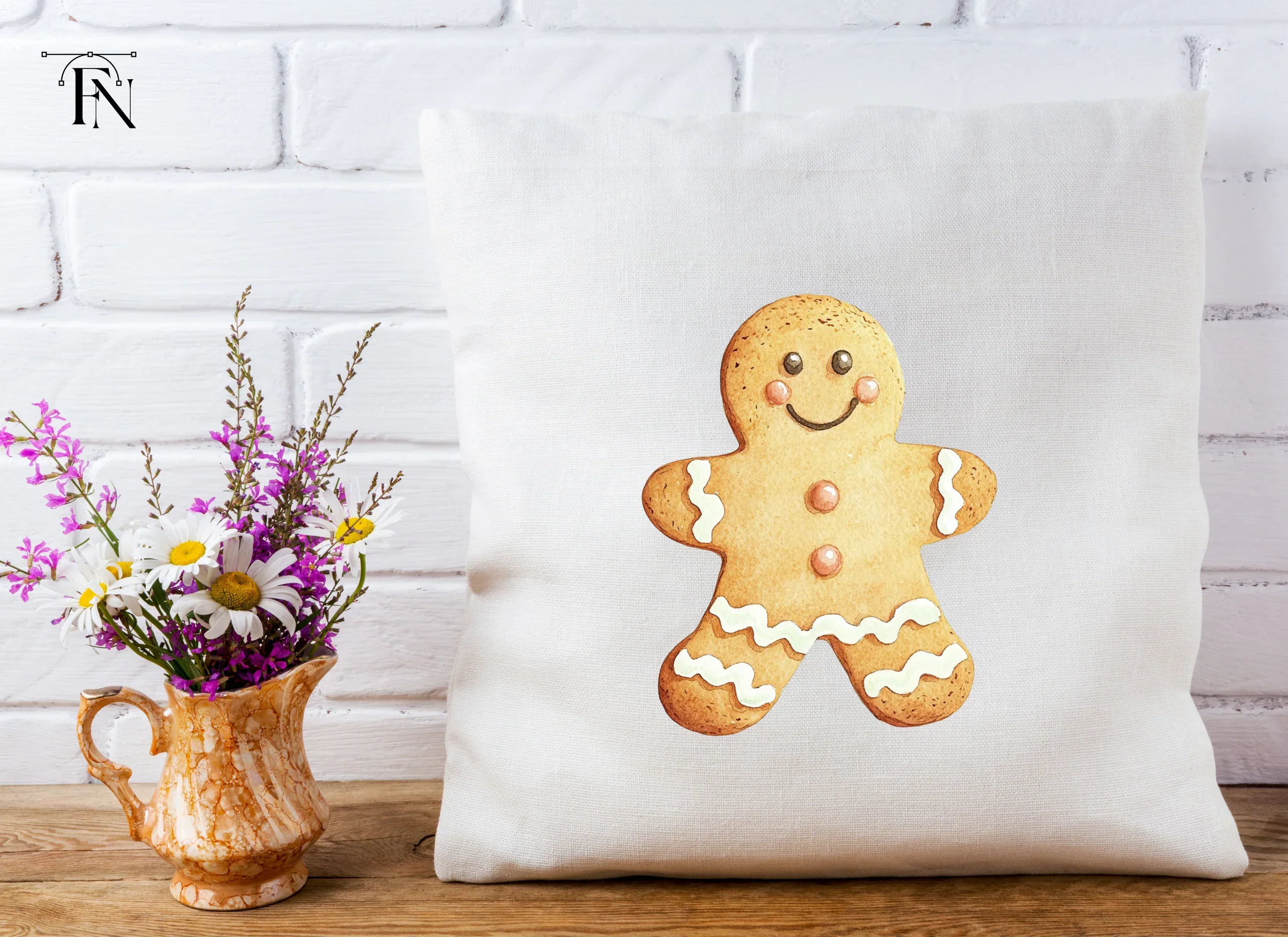 Gingerbread Man Clipart Bundle - Image 5