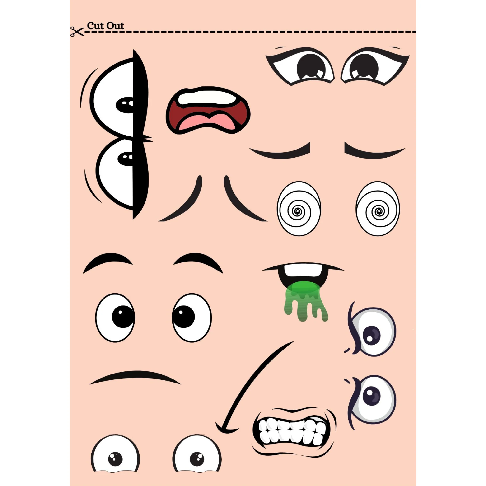 Girls Emotions Activity Flashcards - Image 2
