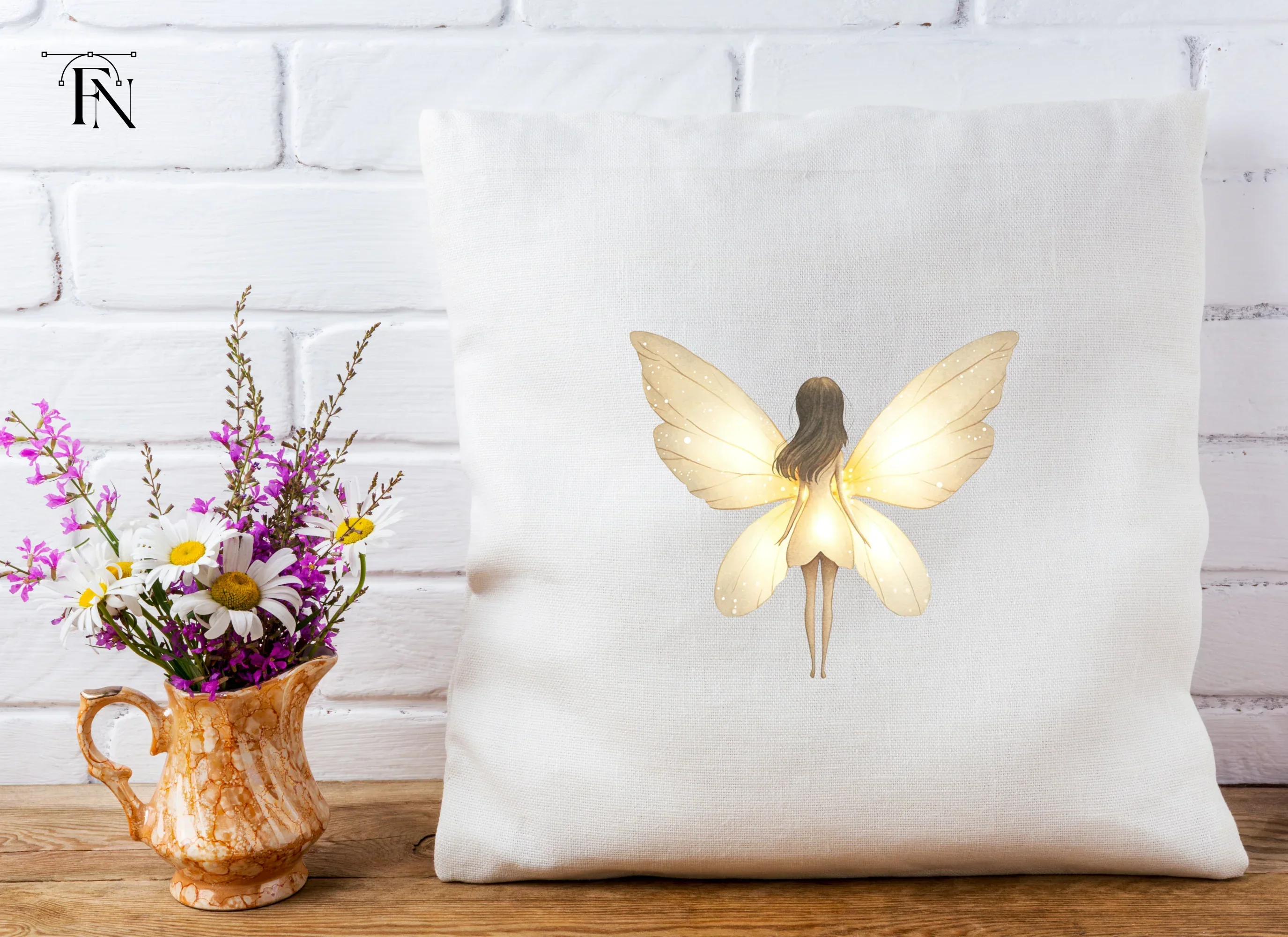 Glowing Fairy Wings Clipart Bundle - Image 4