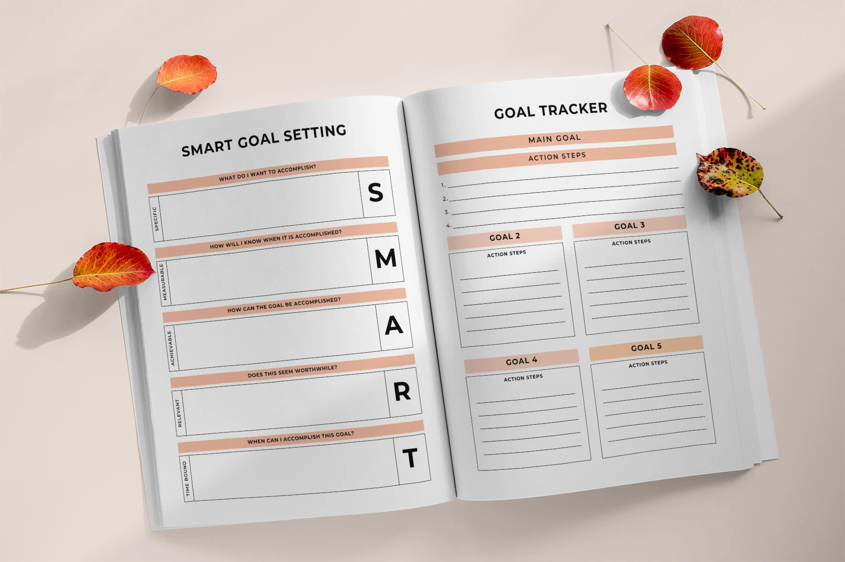 Goal Setting Productivity Motivation Journal - Image 3