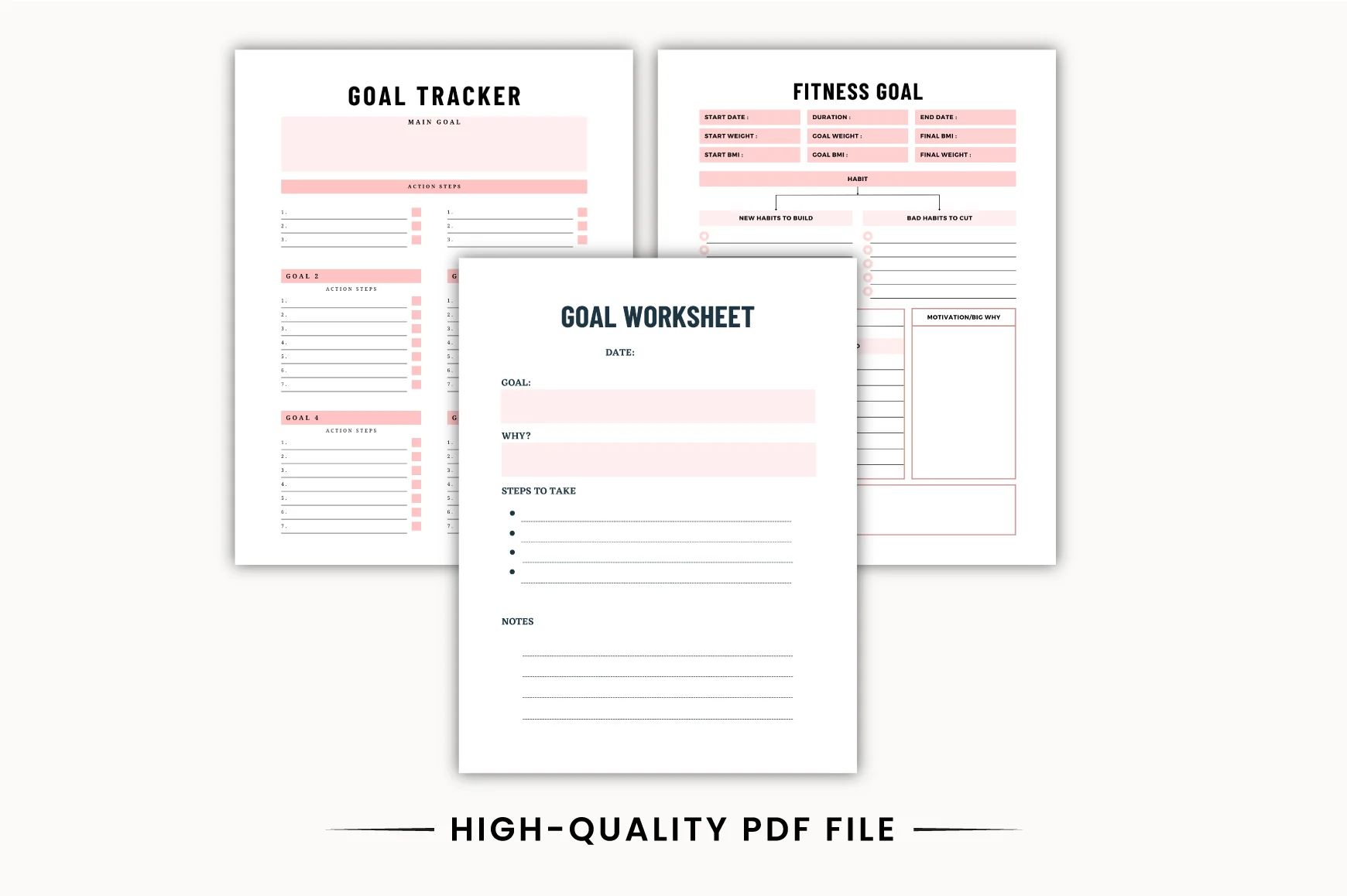 Goal Setting Workbook for Success - Image 2