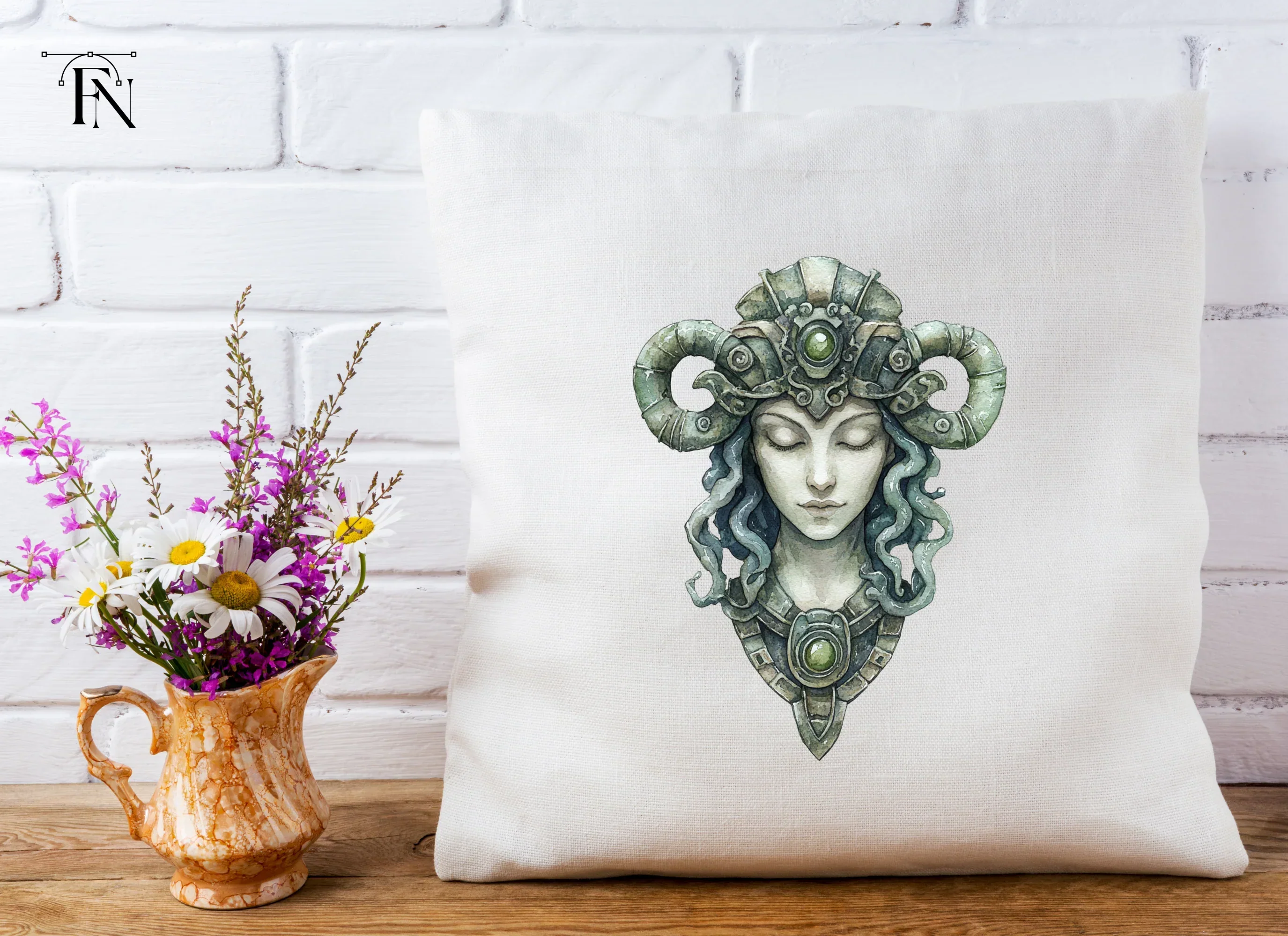 Goddess and Horned Deity Clipart Bundle - Image 4