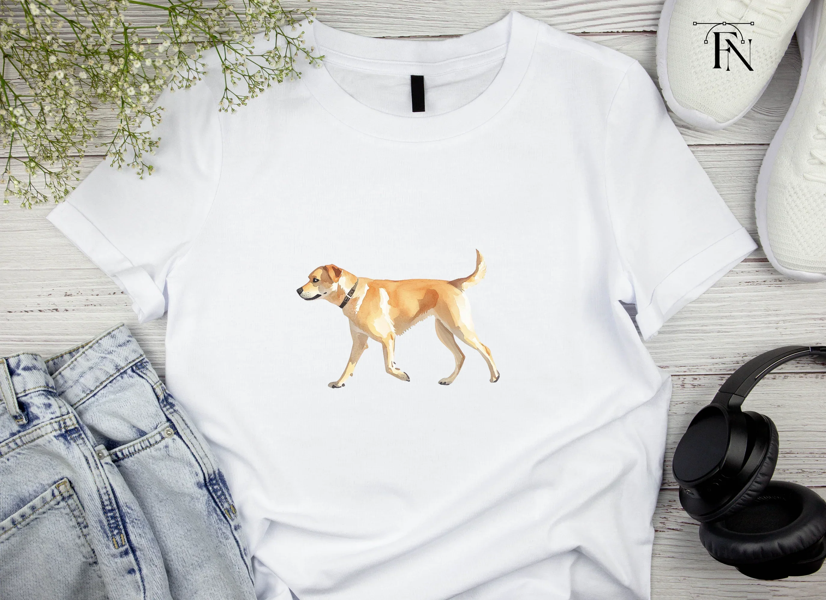 Golden Retriever Dog Clipart Bundle - Image 3
