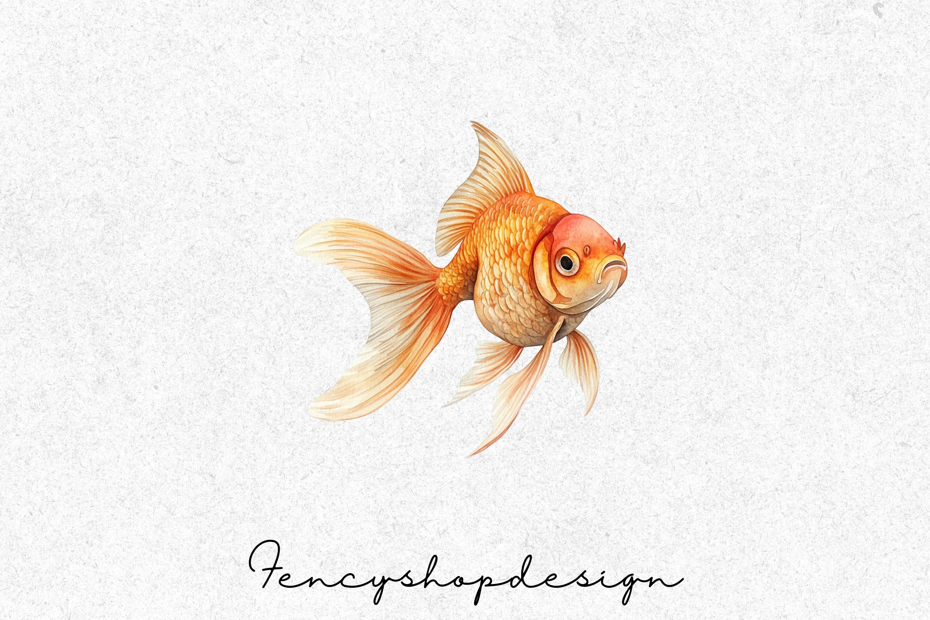 Goldfish Clipart Bundle - Image 2