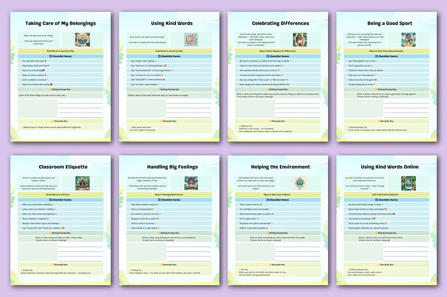 Good Habits & Manners Guide Planner - Image 3