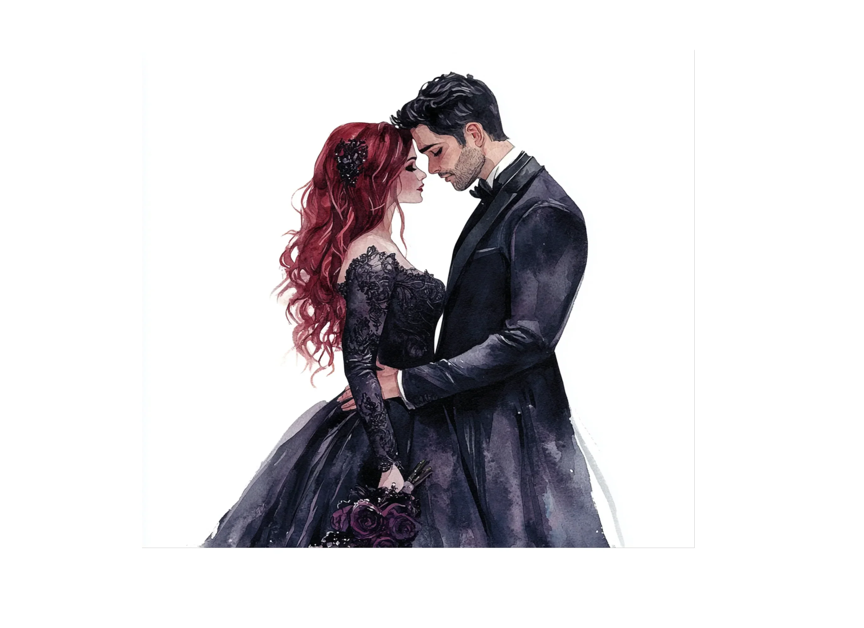 Gothic Romance Clipart Bundle - Image 2