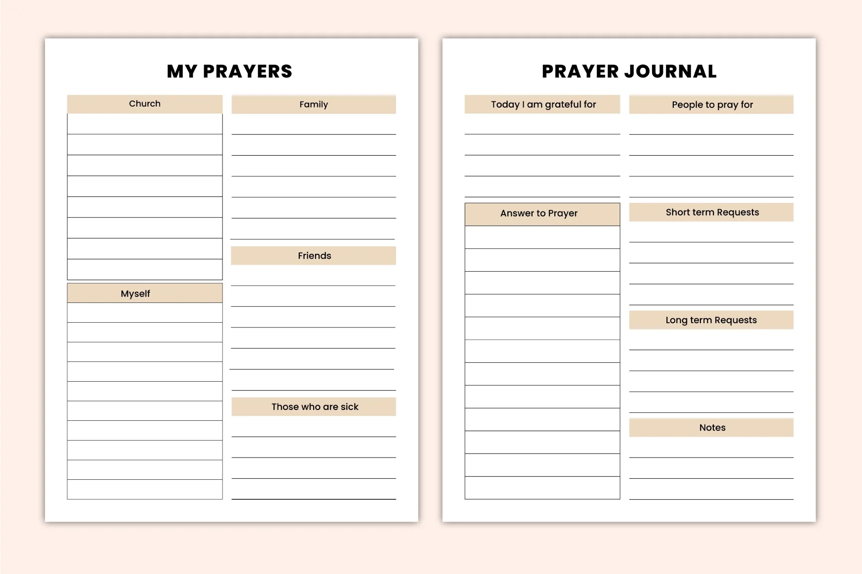 Grace Prayer Journal: Enhance Your Spiritual Journey - Image 2