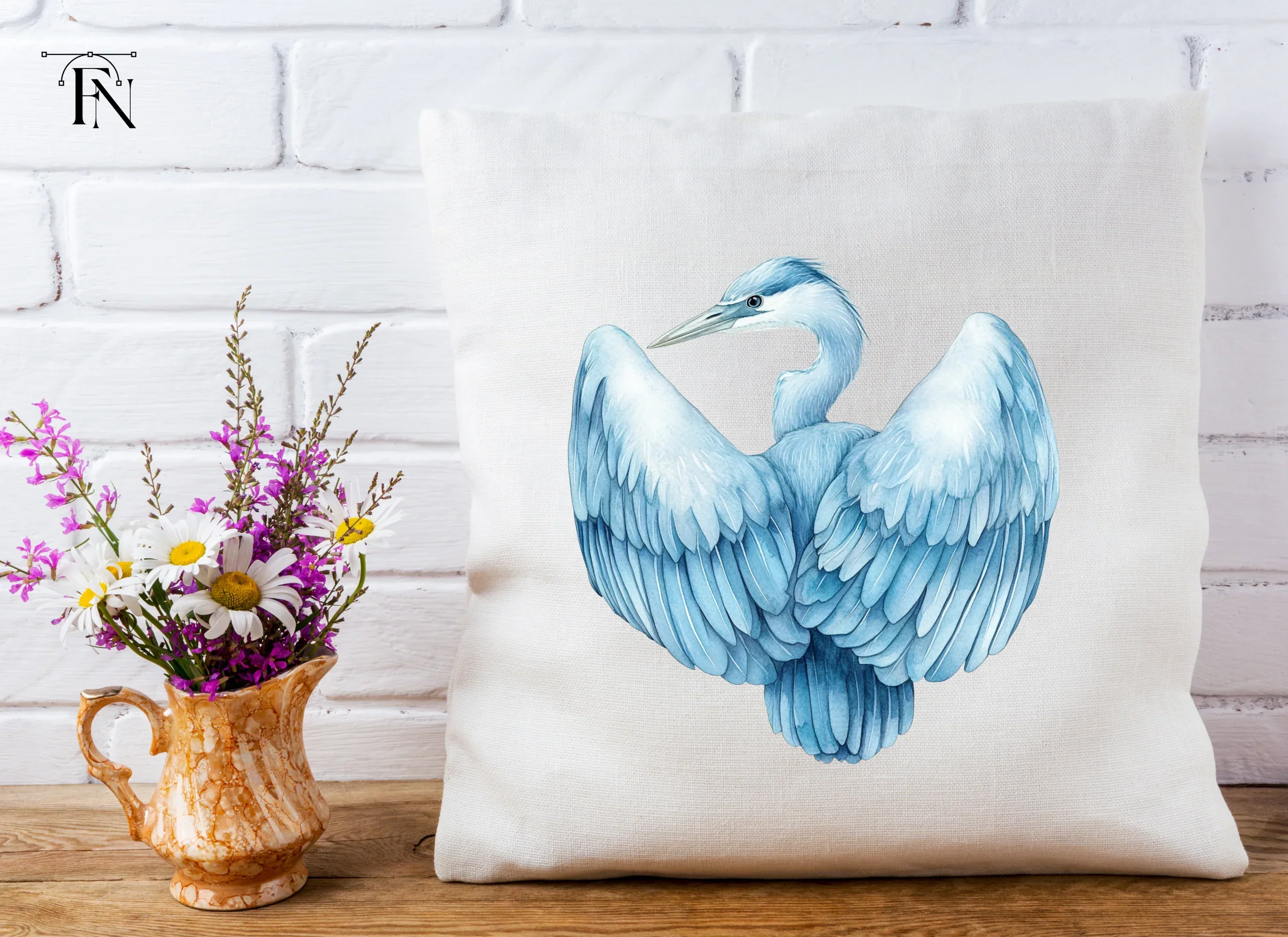 Graceful Blue Heron Clipart Bundle - Image 4
