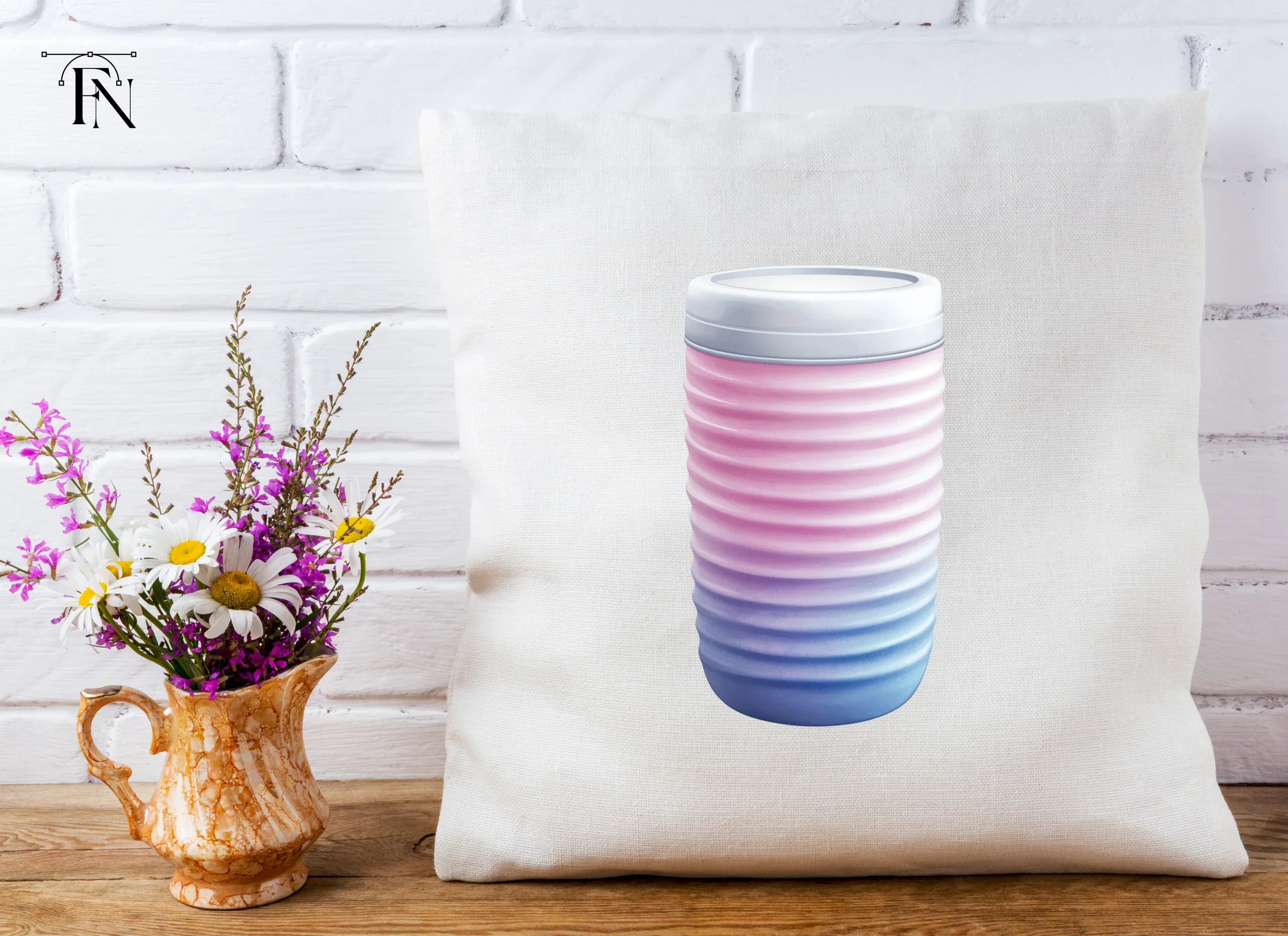 Gradient Insulated Tumbler Clipart Bundle - Image 4