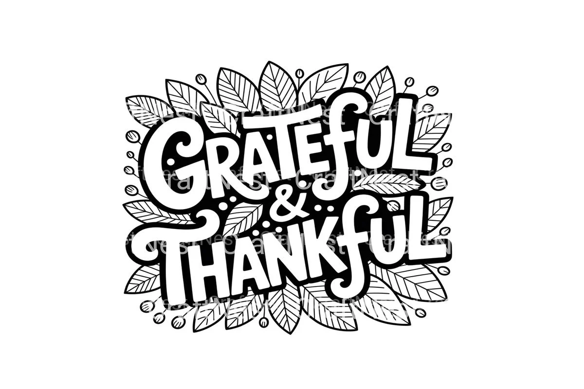 Grateful Thankful Autumn Coloring Books - Image 4