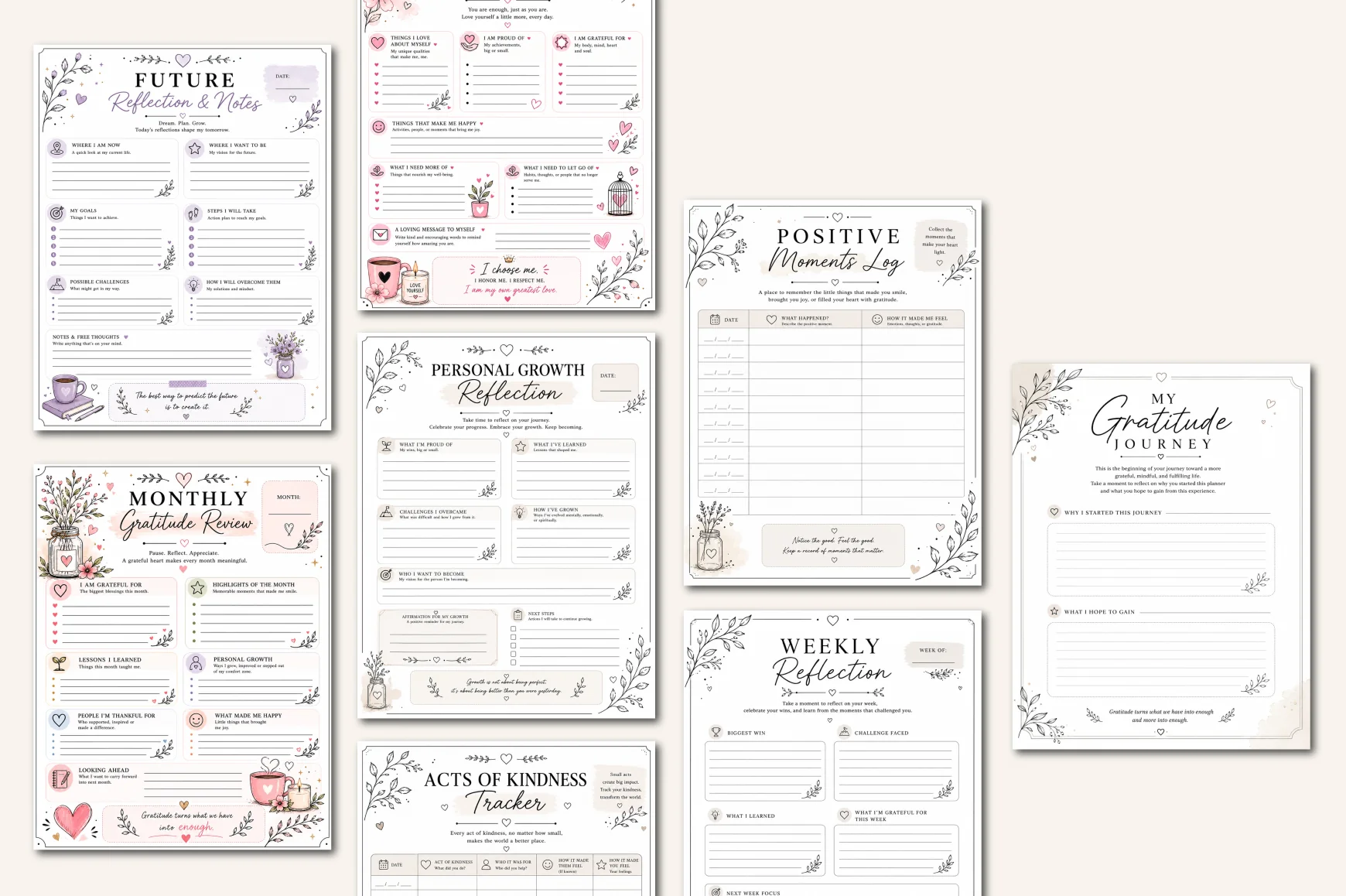 Gratitude And Reflection Planner - Image 4