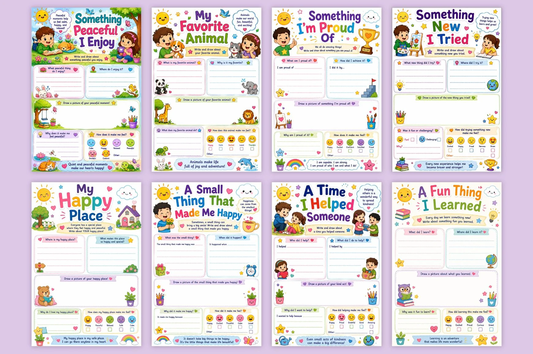 Gratitude For Kids Journal - Image 4