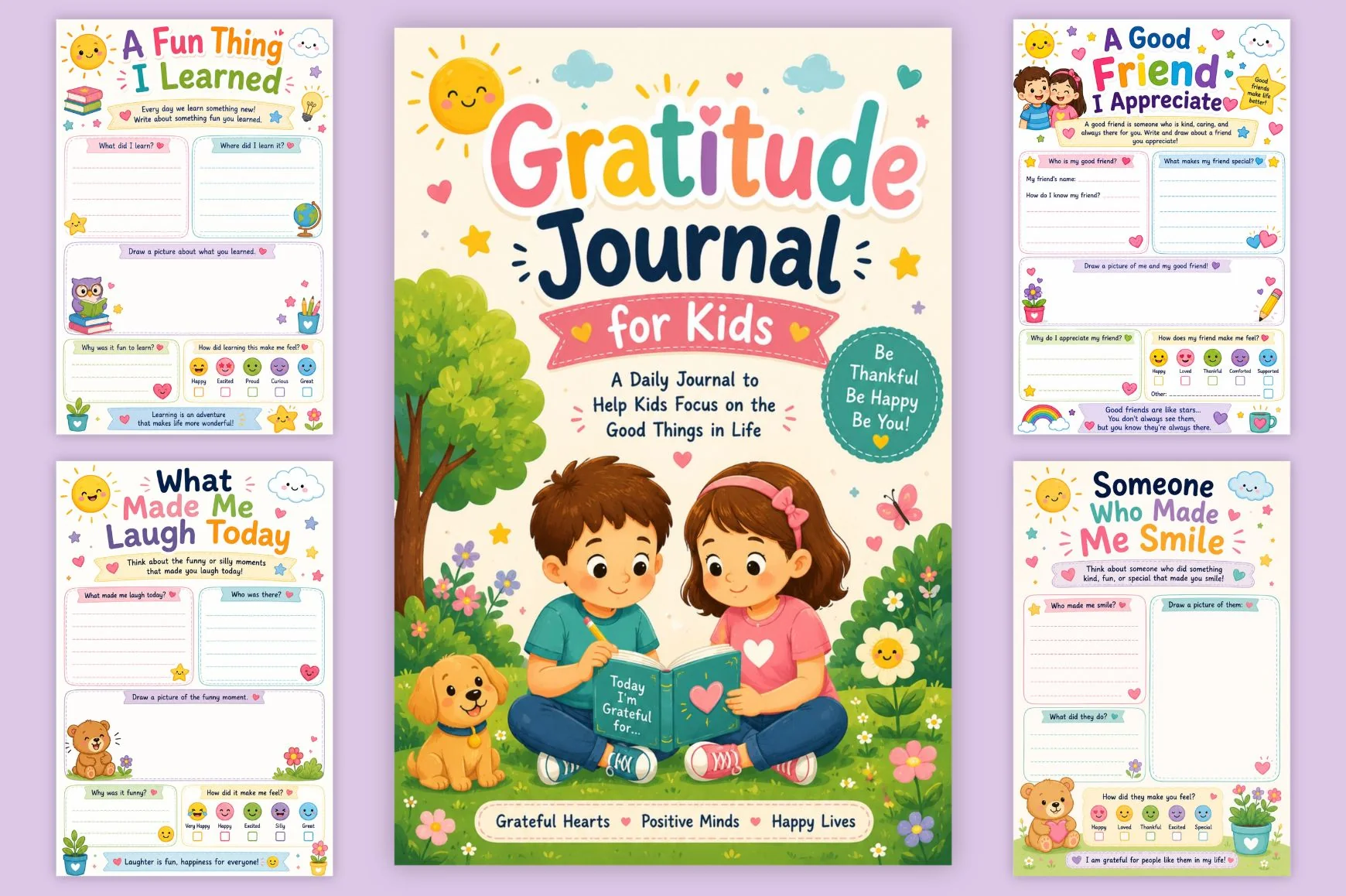 Gratitude For Kids Journal - Image 6