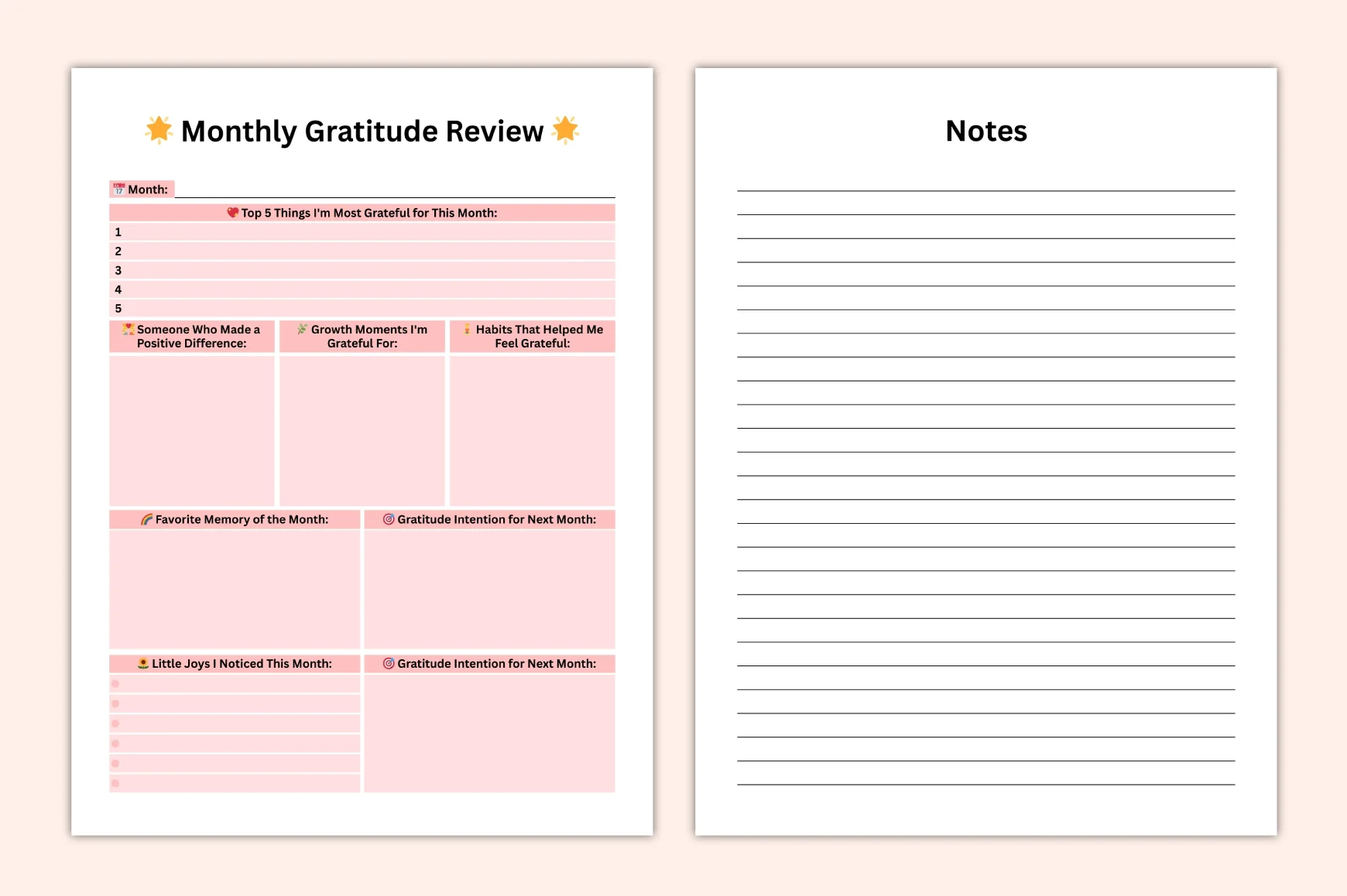 Gratitude Mindset Journal - Image 3