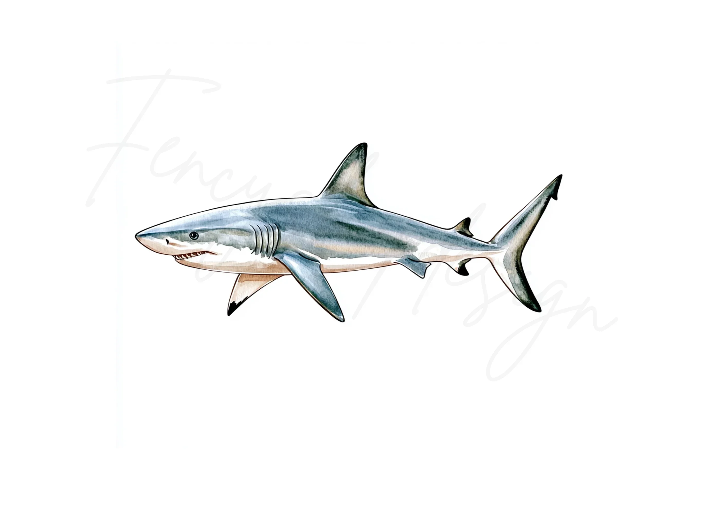 Great White Shark Clipart Bundle - Image 2