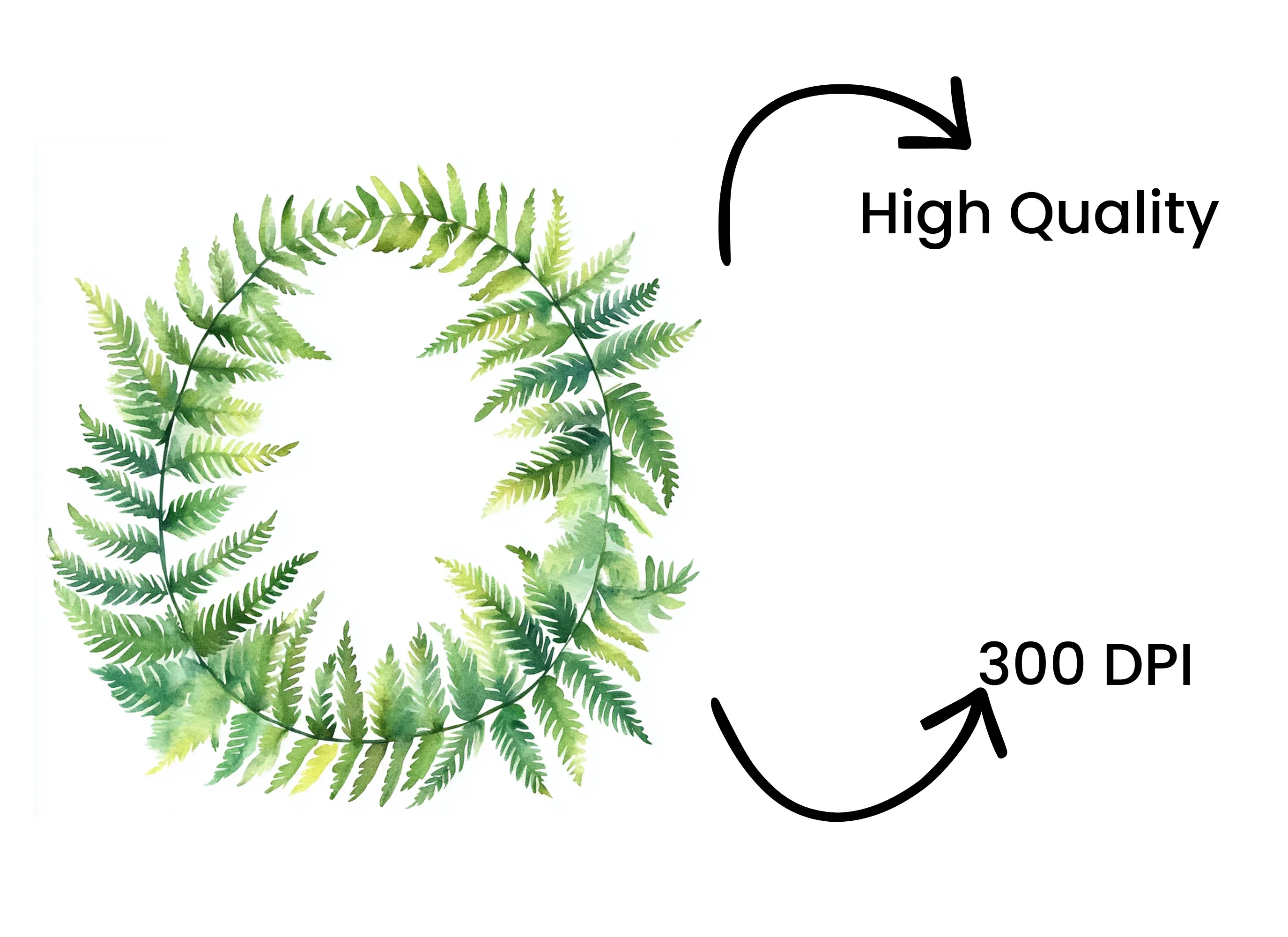 Greenery Clipart Bundle - Image 4