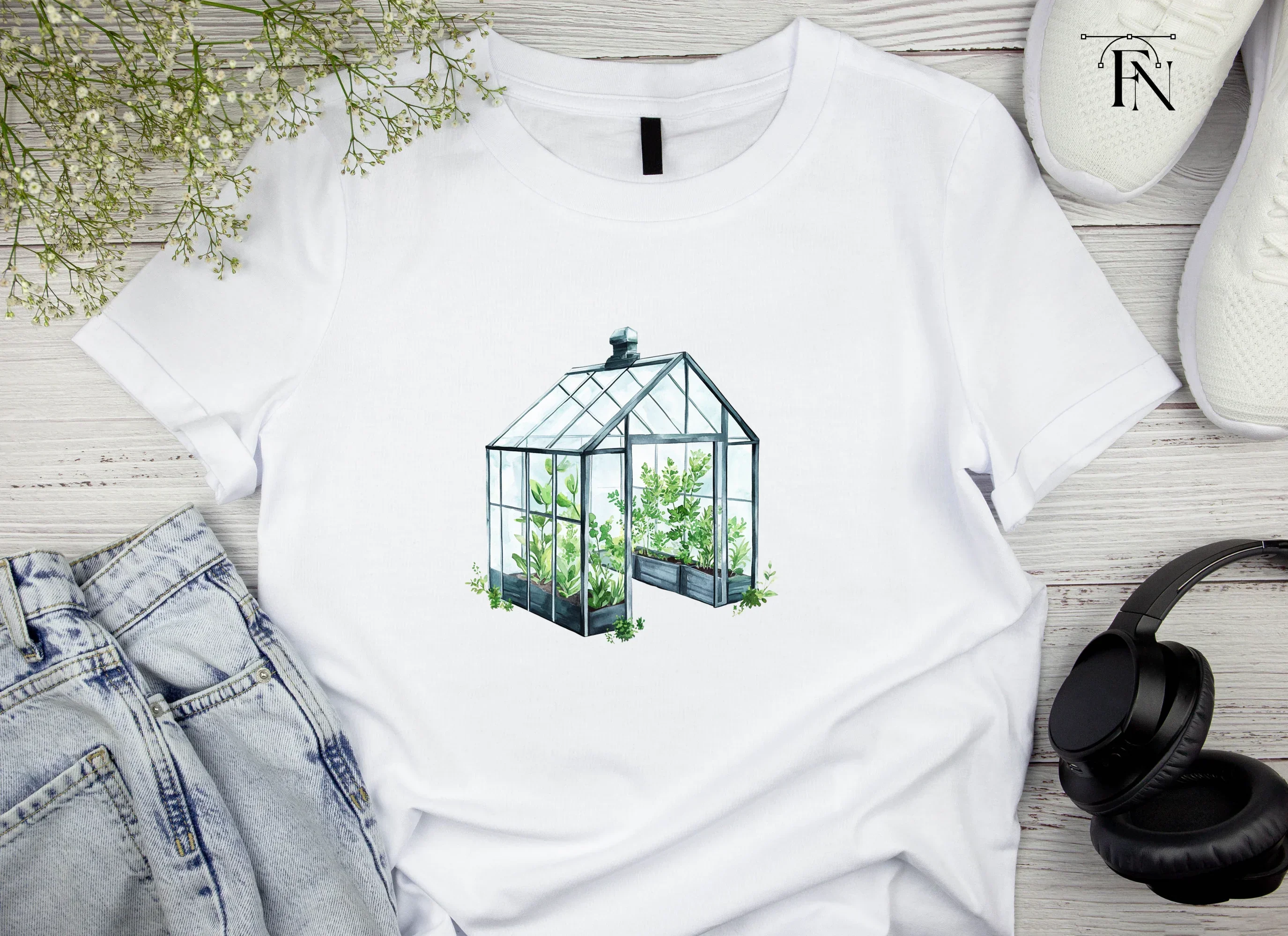 Greenhouse Clipart Bundle - Image 3
