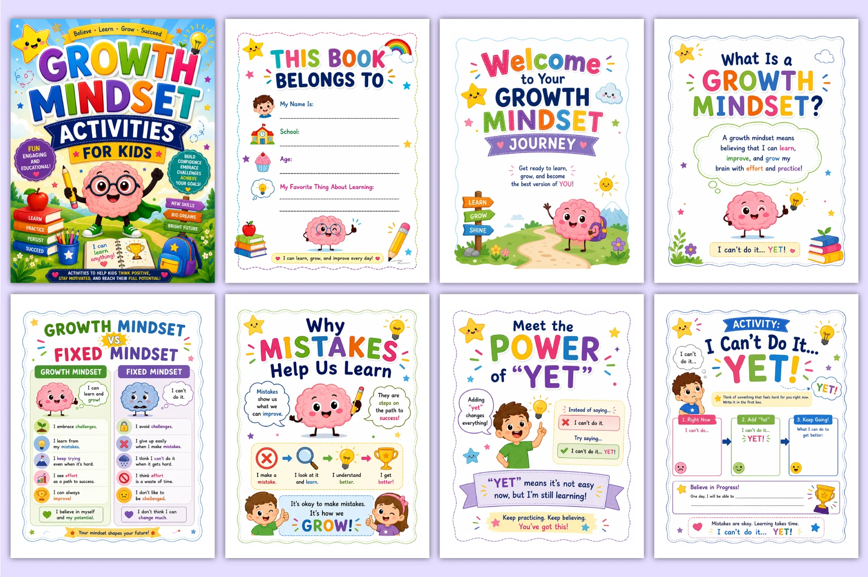Growth Mindset Activities For Kids - Image 2