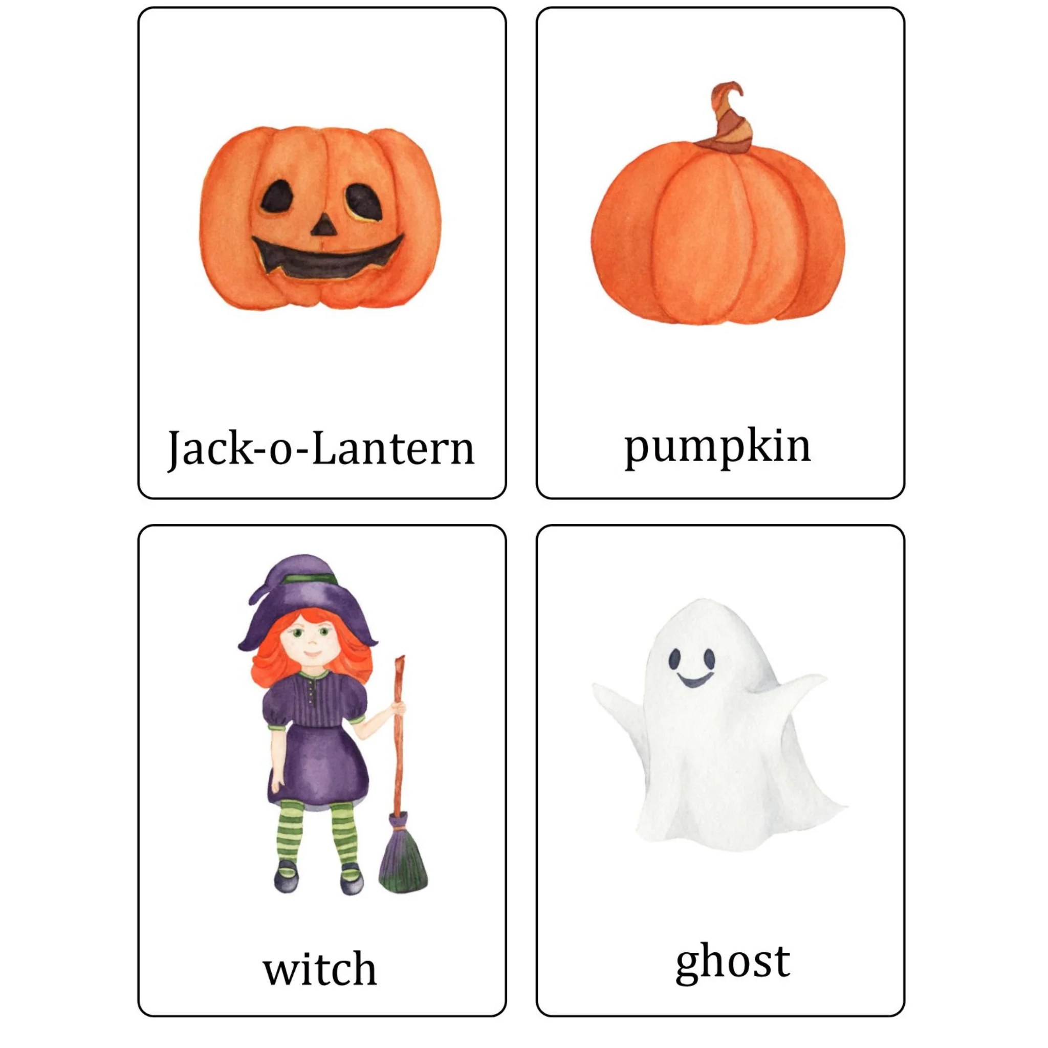 Halloween Letter Tracing and Vocabulary Busy Binder - Image 3