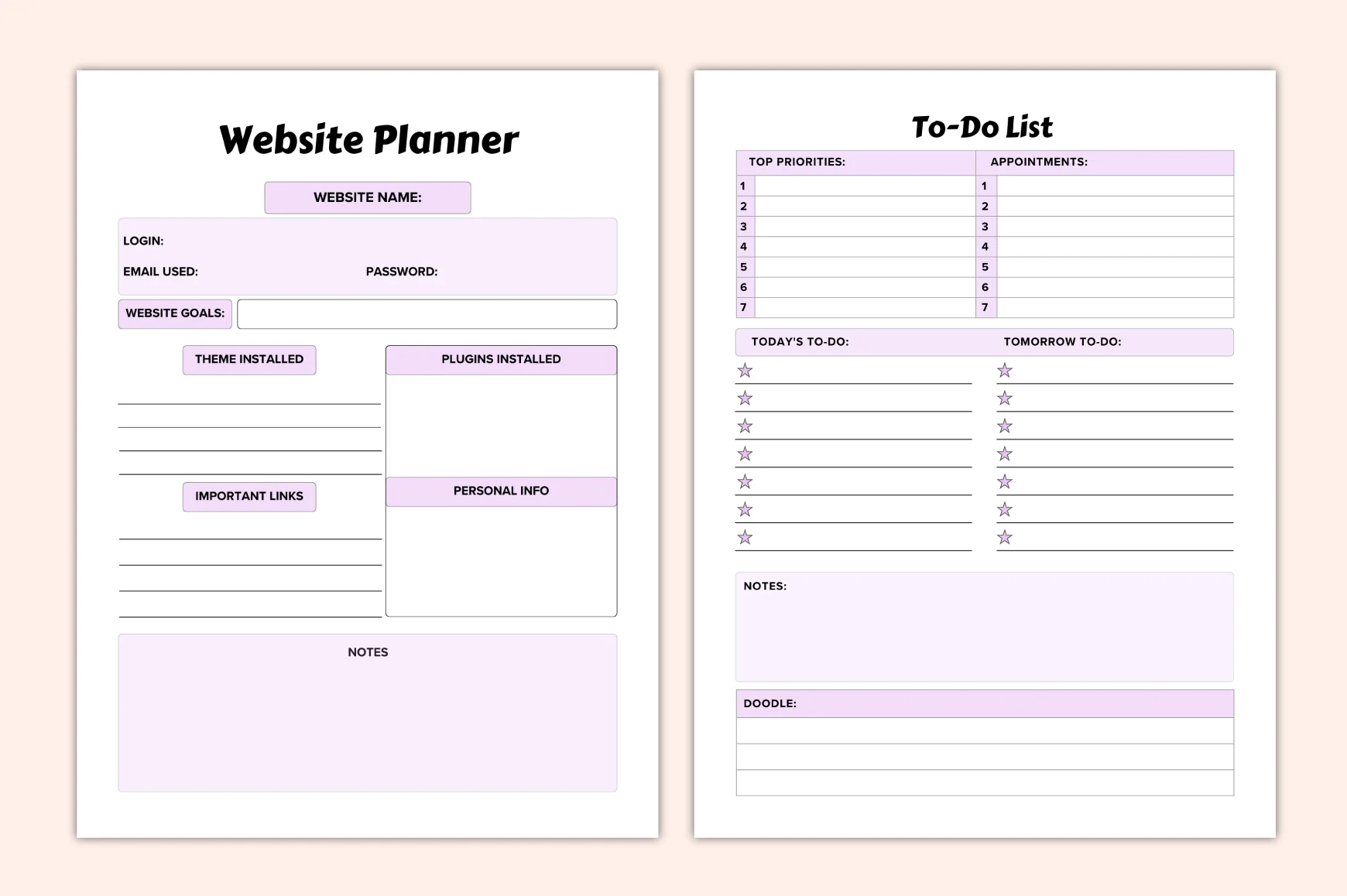 Handmade Craft Business Planner - Image 3