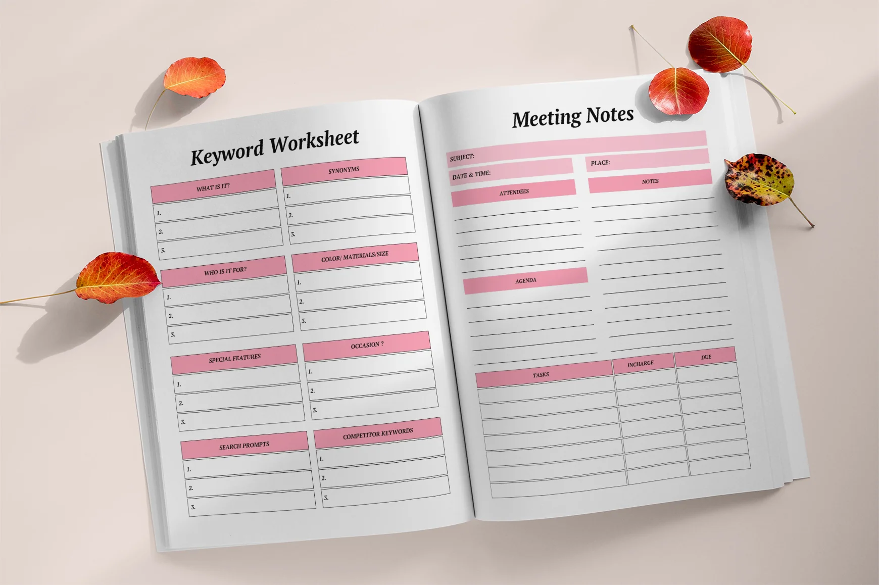 Handmade Tumbler Sales Planner - Image 4