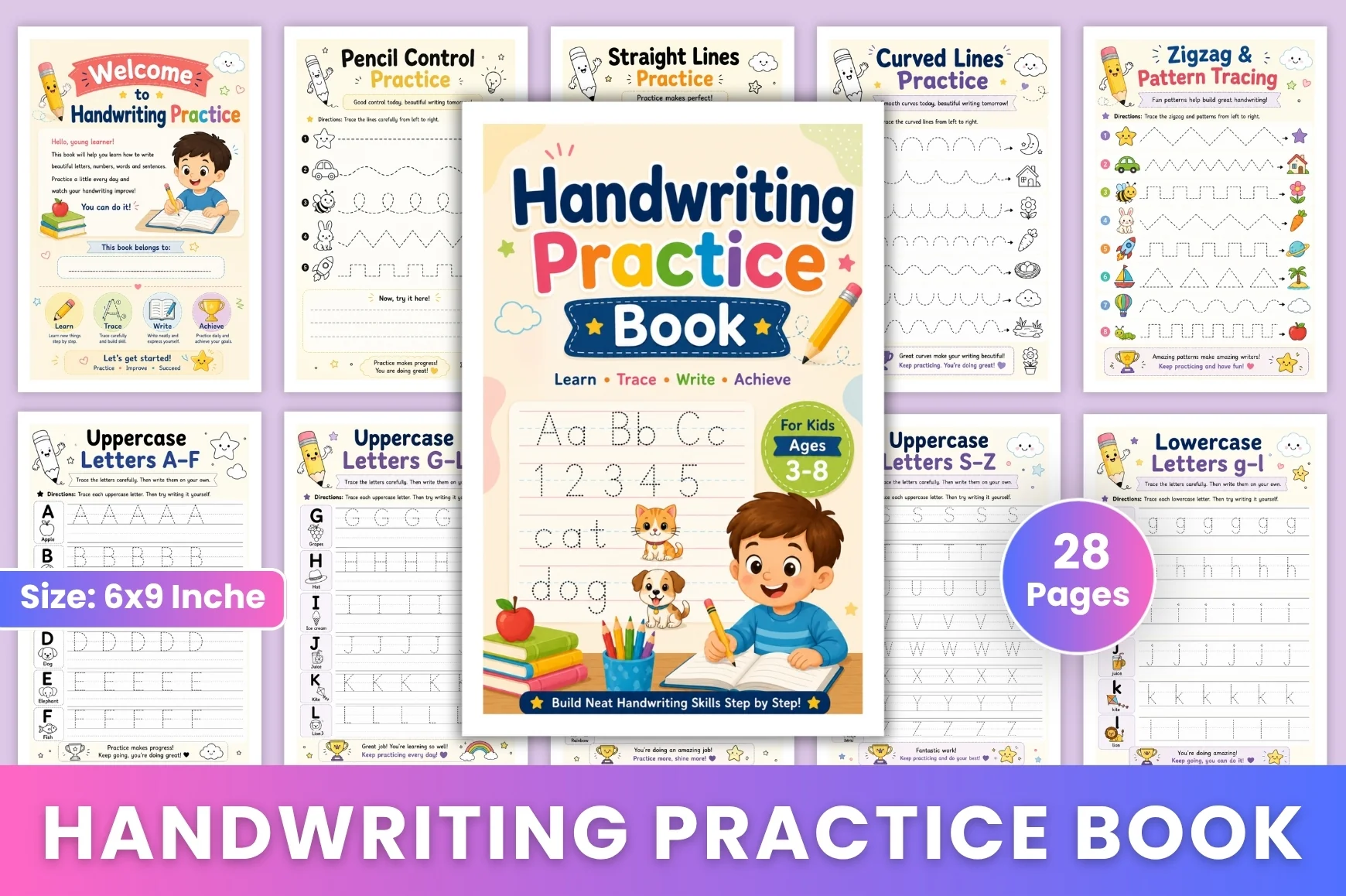 Handwriting Practice Book