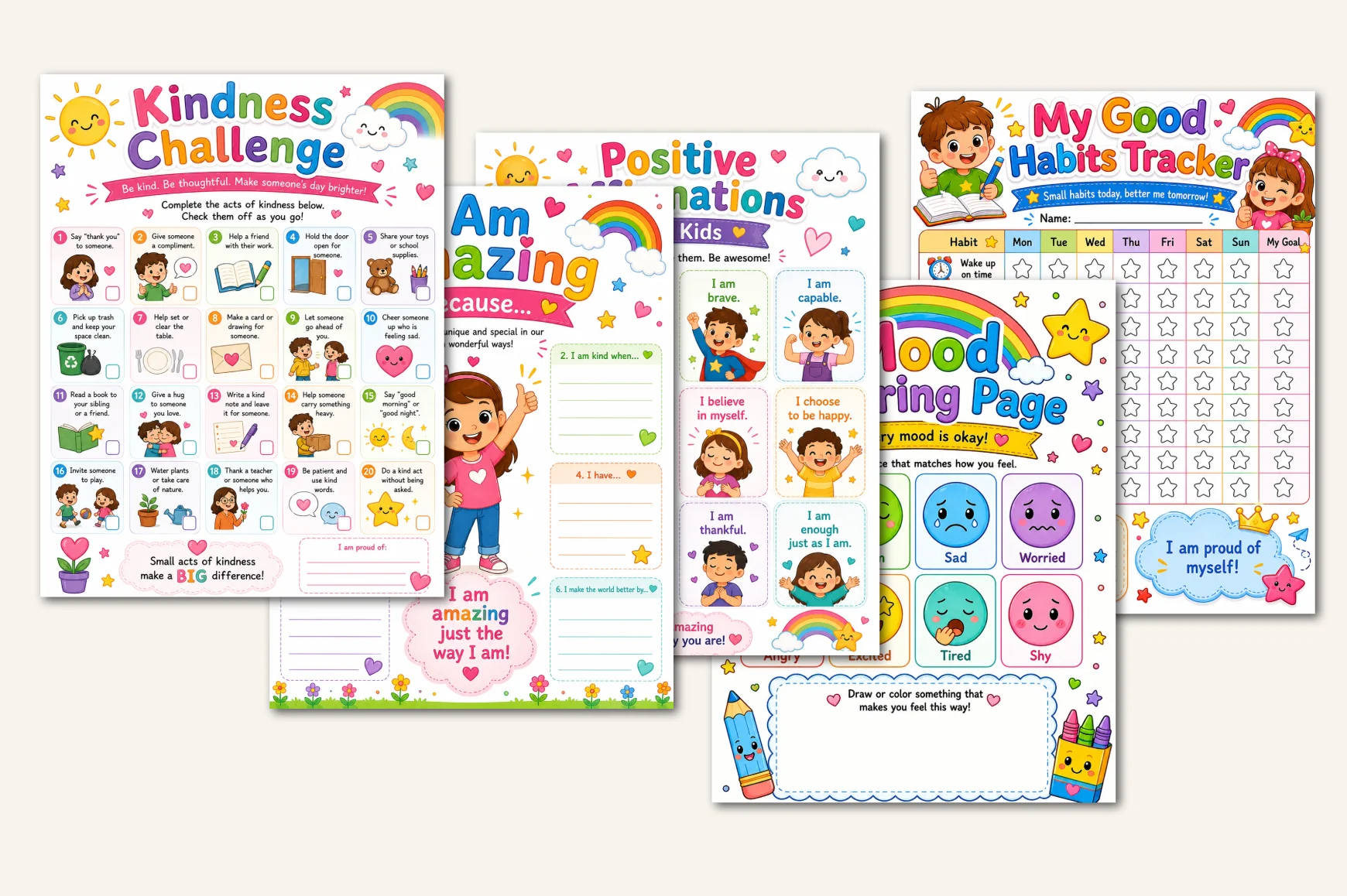 Happy Hearts For Kids Planner - Image 3