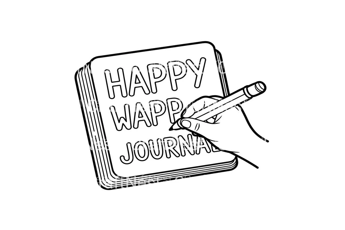 Happy Journaling Fun Journal Coloring Books - Image 4