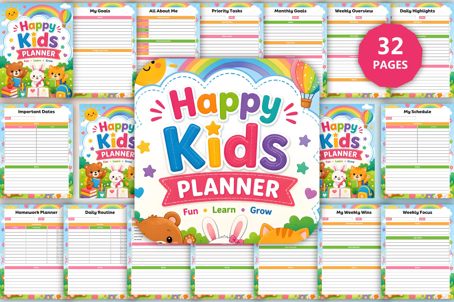 Happy Kids Planner