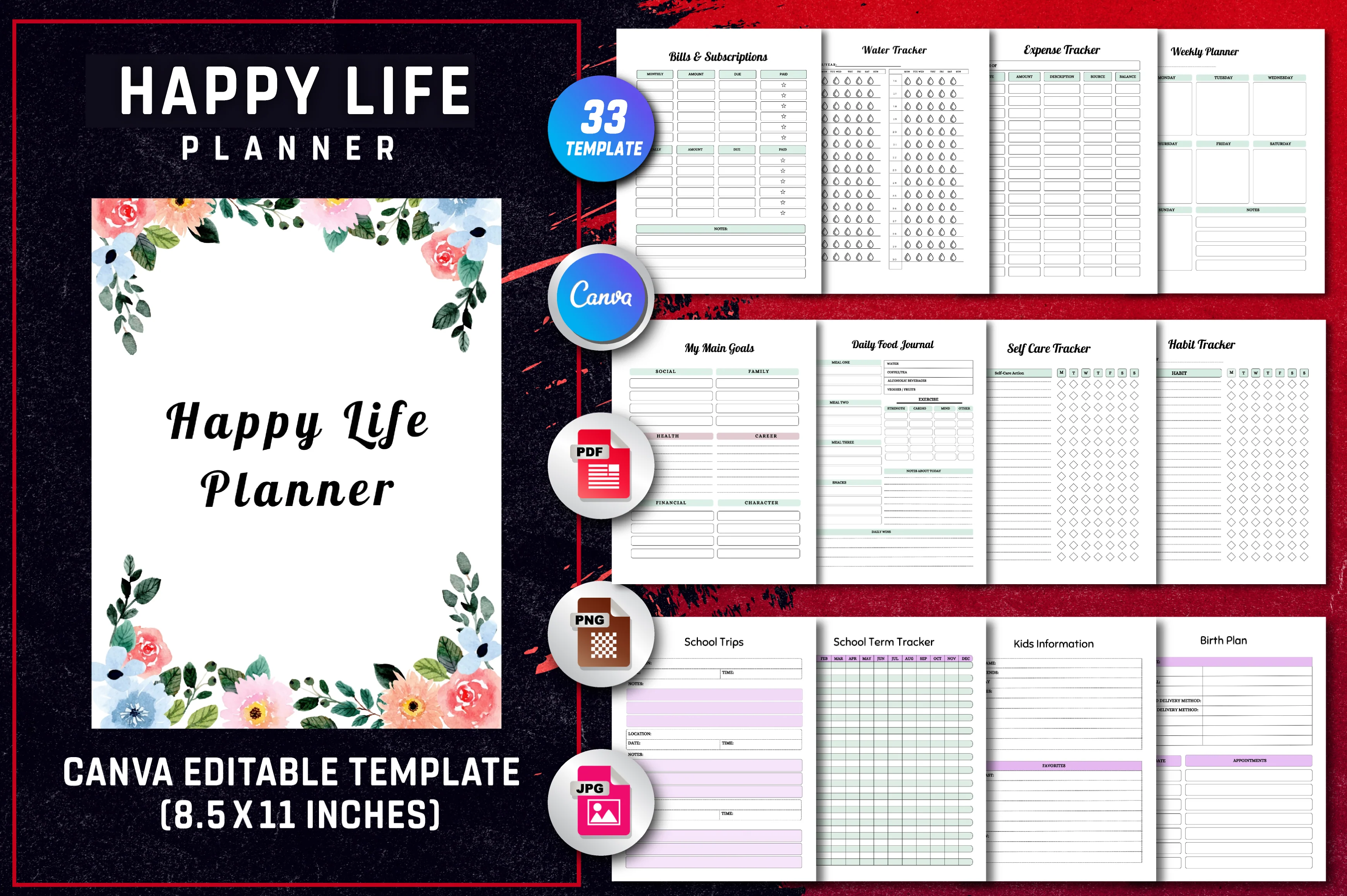 Happy Life Planner