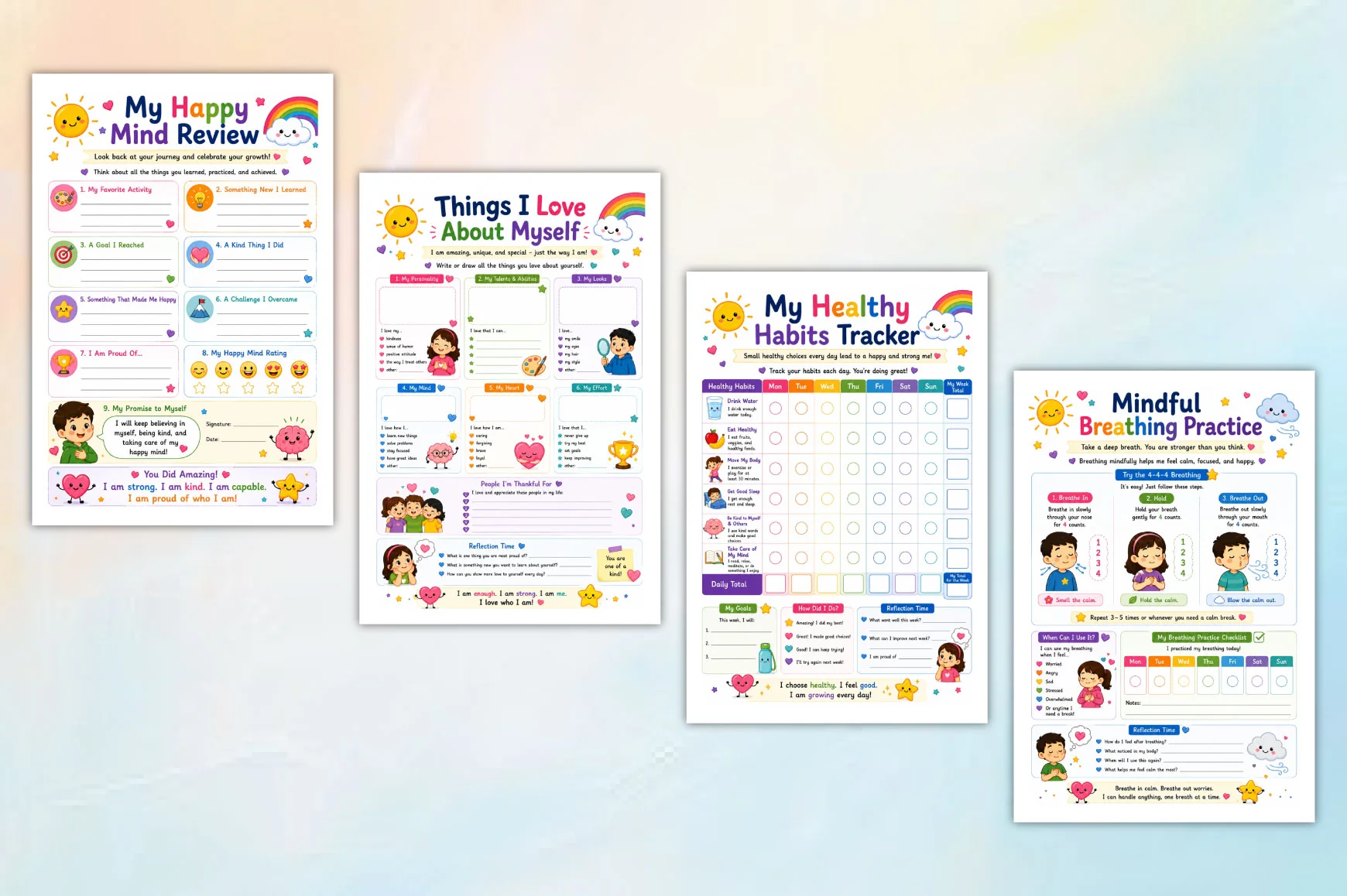 Happy Minds For Kids Planner - Image 3