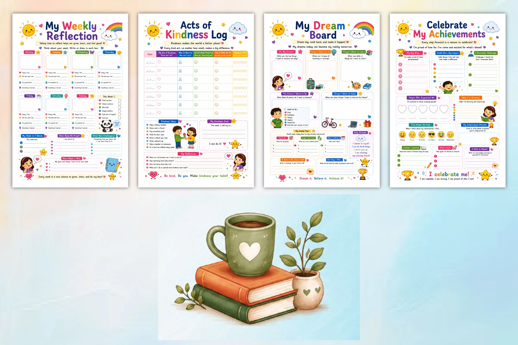 Happy Minds For Kids Planner - Image 4