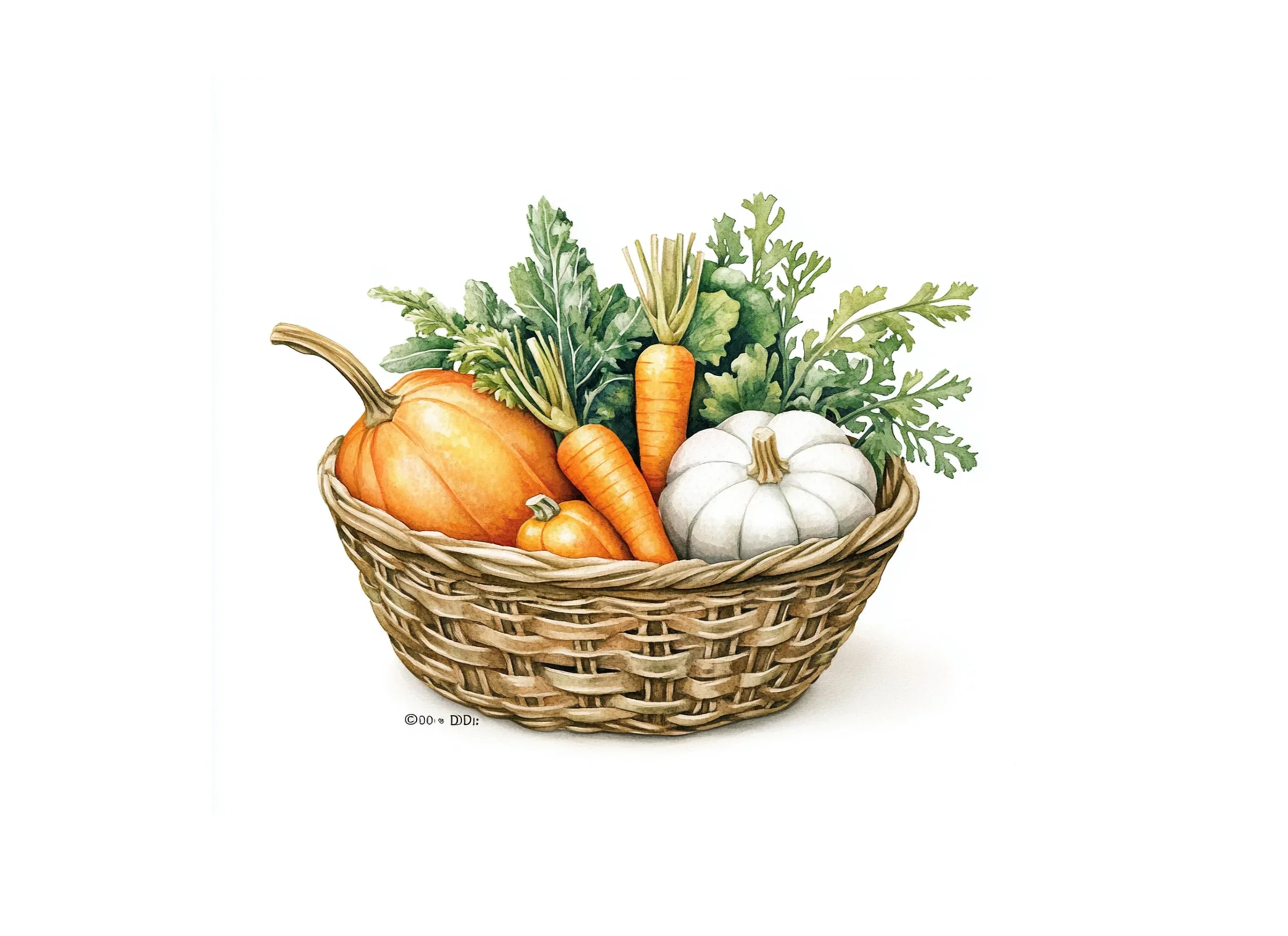 Harvest Baskets Clipart Bundle - Image 2