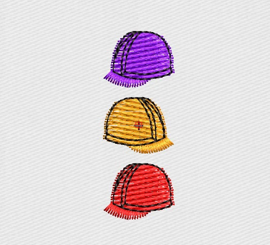 Hat Embroidery Design