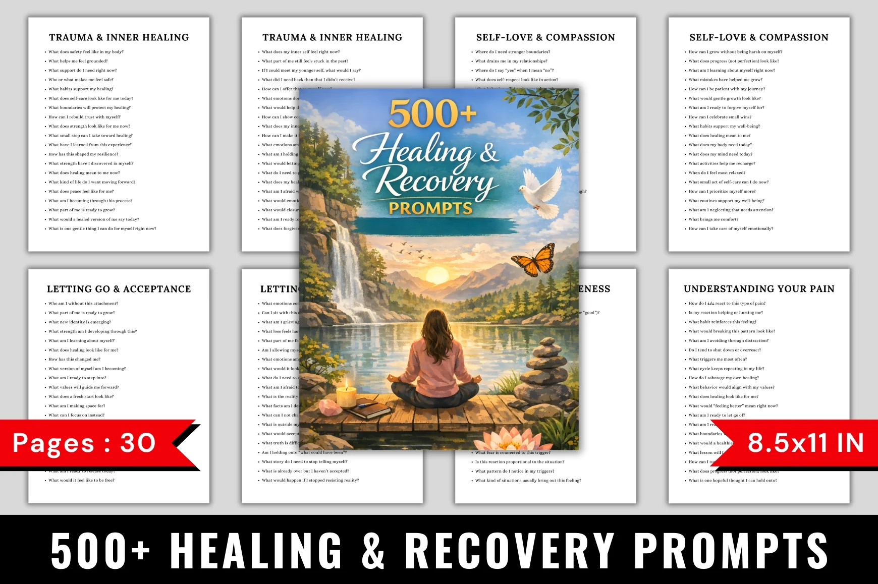 Healing Recovery Prompts