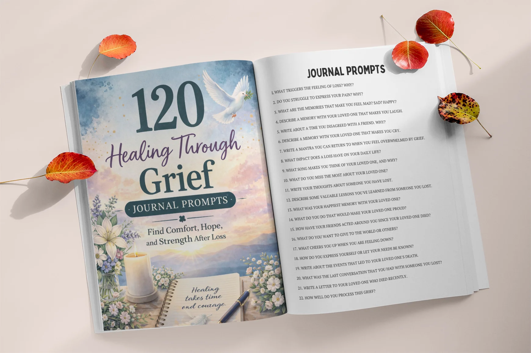 Healing Through Grief Prompts - Image 2