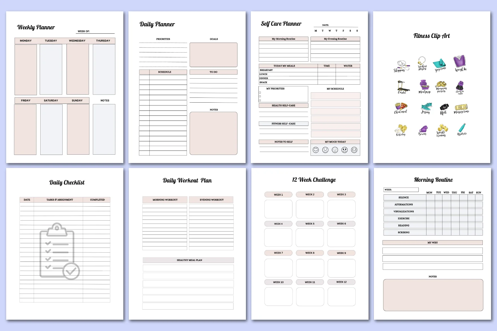 Health and Fitness Planner - Image 3