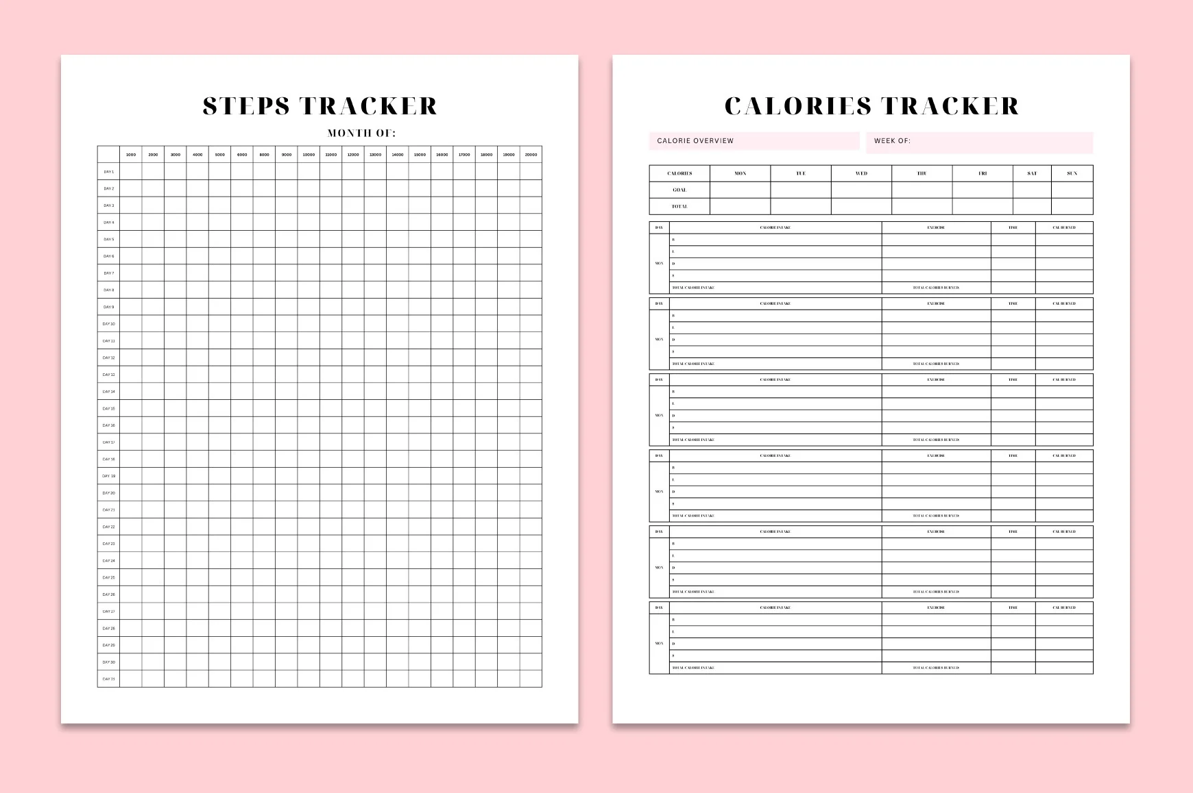 Health and Fitness Planner - Image 6