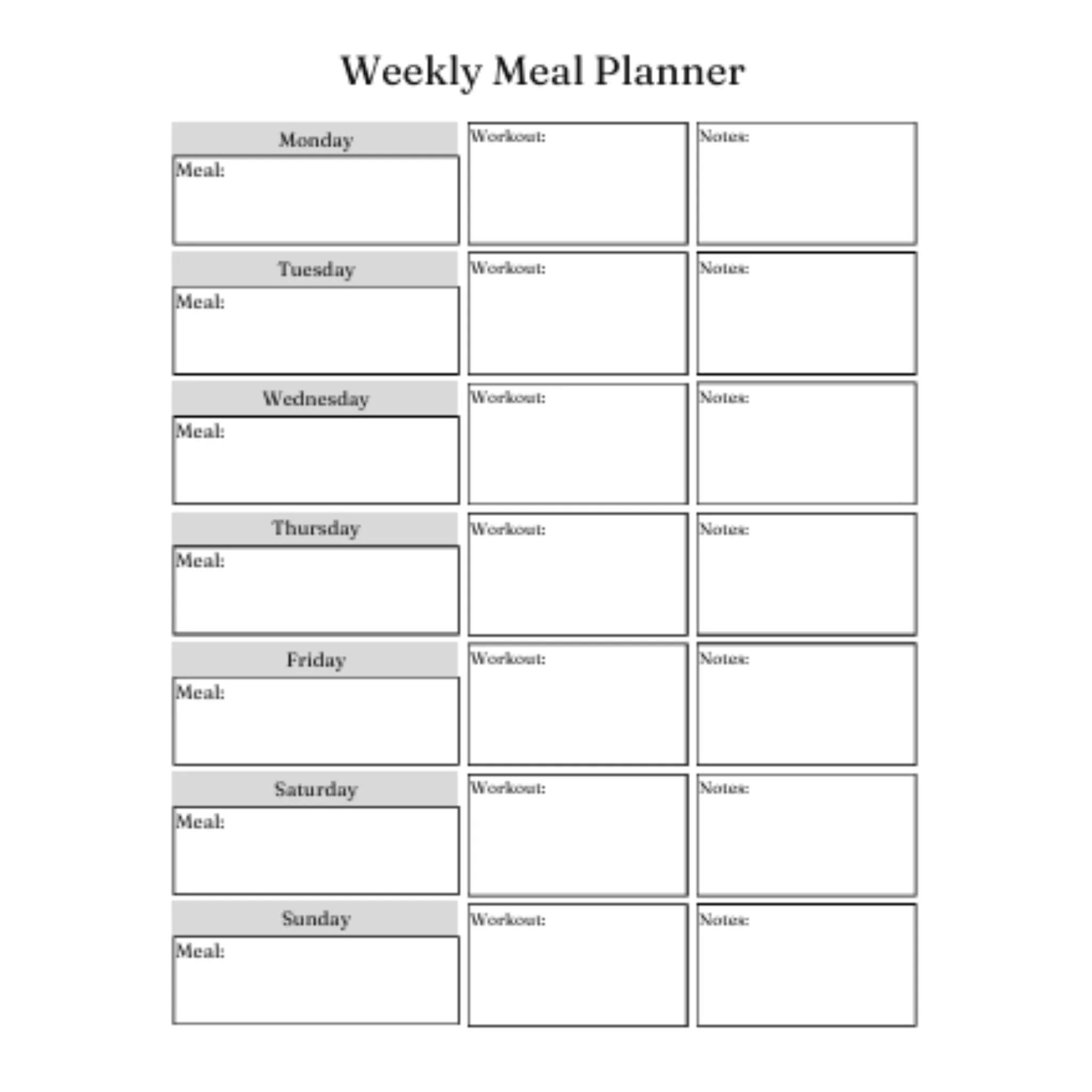 Health and Wellness Planner Bundle - Image 4