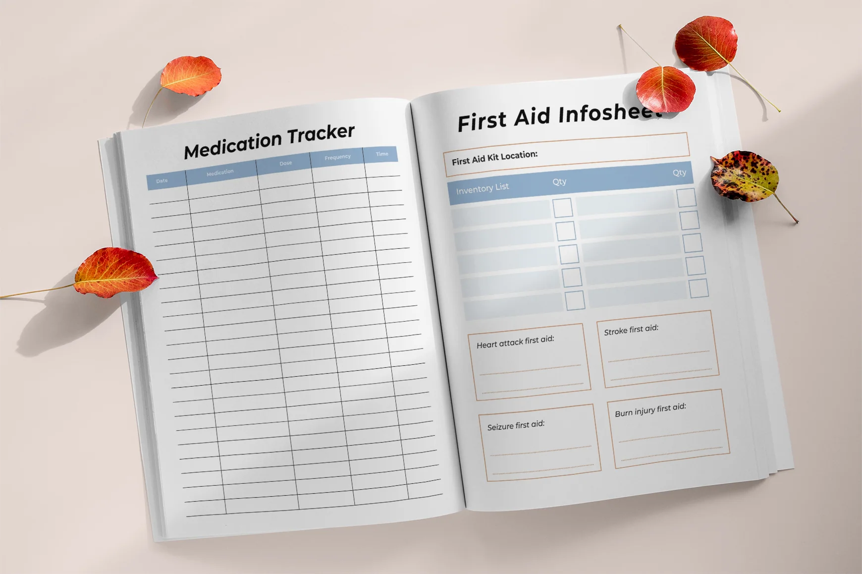 Health Monitoring Medical Workbook - Image 4