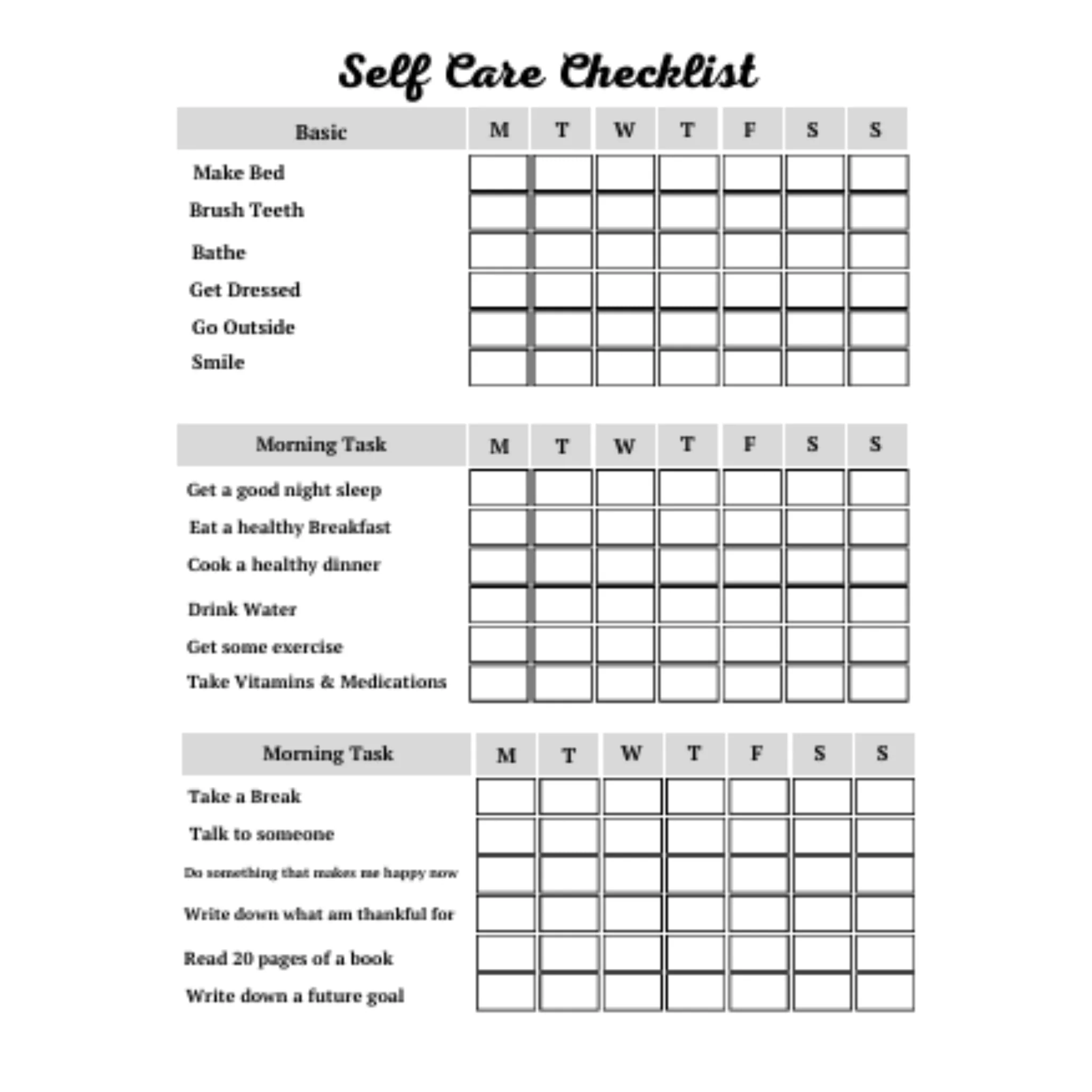 Health & Self Care Planner Bundle - Image 4