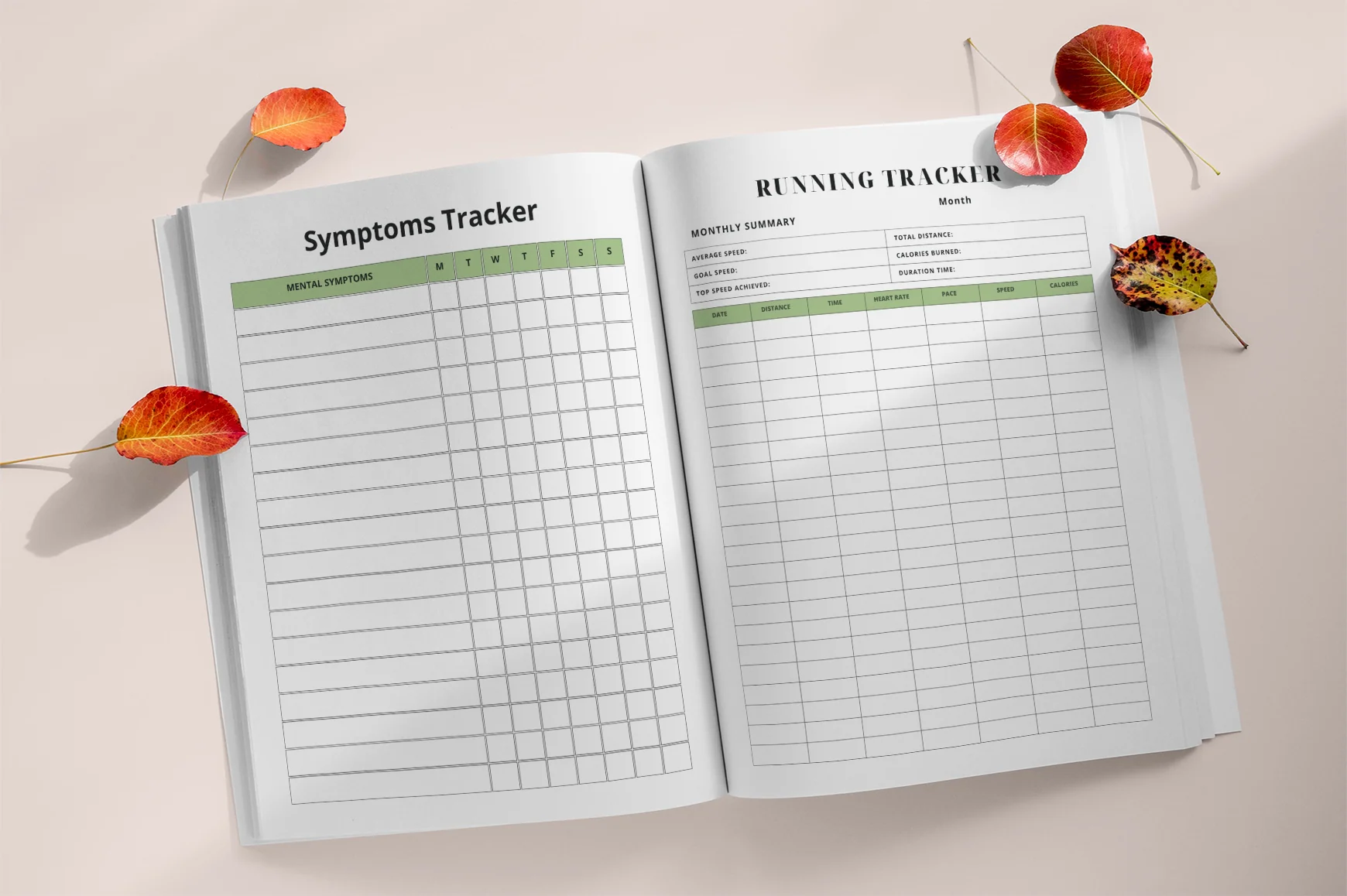 Healthy Habits Wellness Goal Planner - Image 4