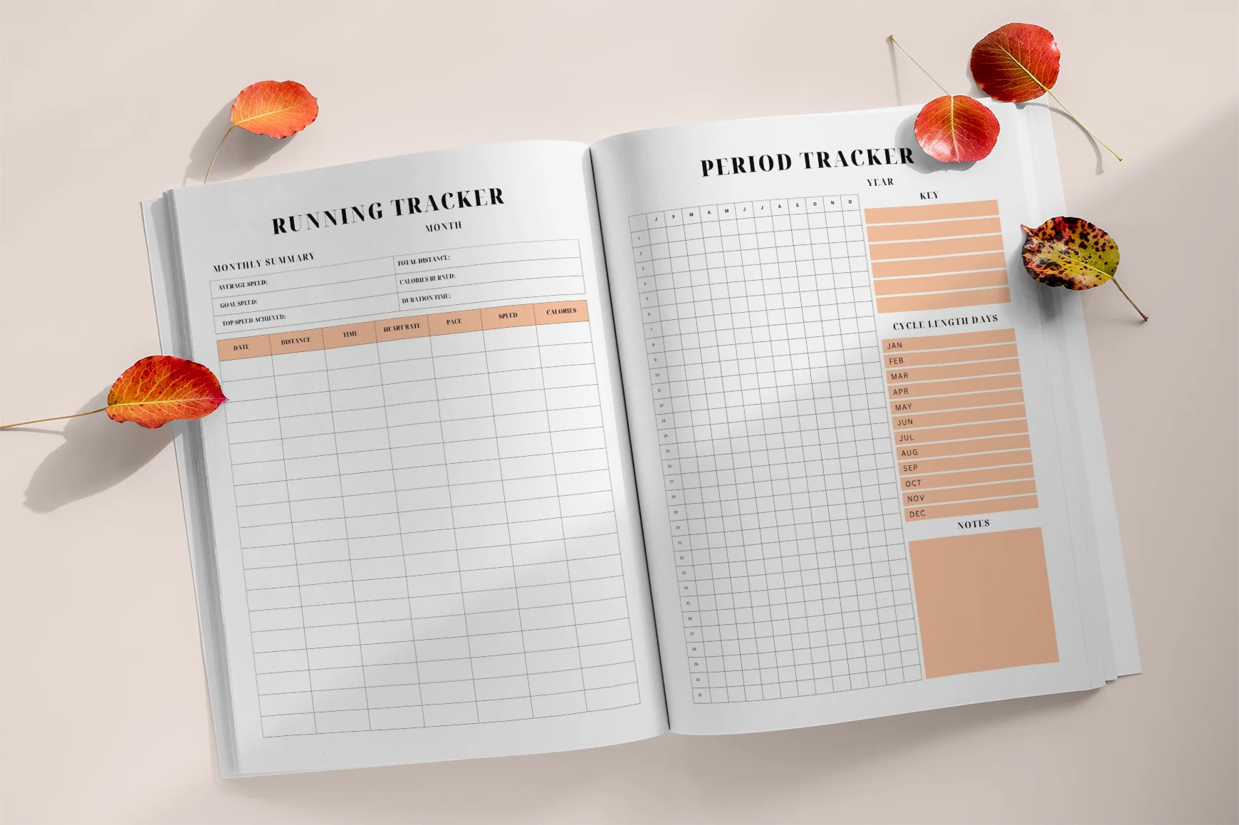 Healthy Lifestyle Fitness Goal Planner - Image 4