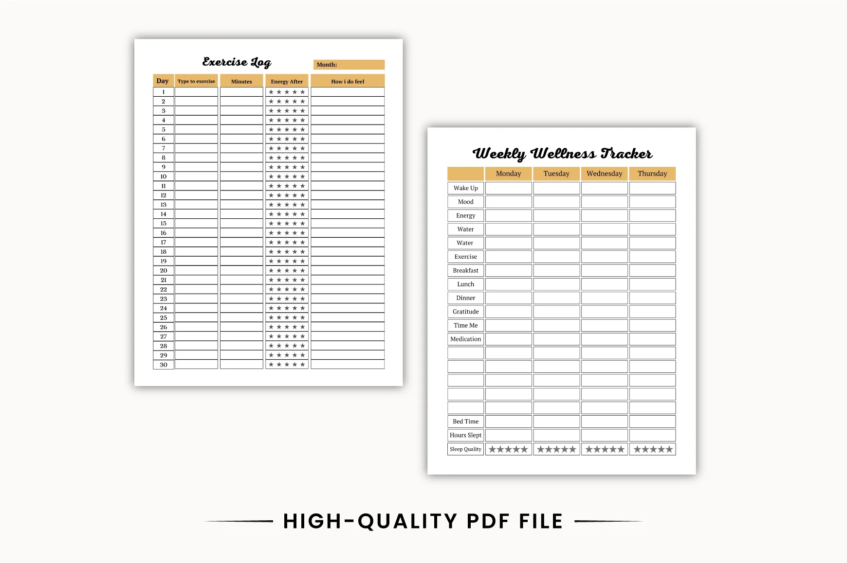 Healthy Living Planner - Image 3