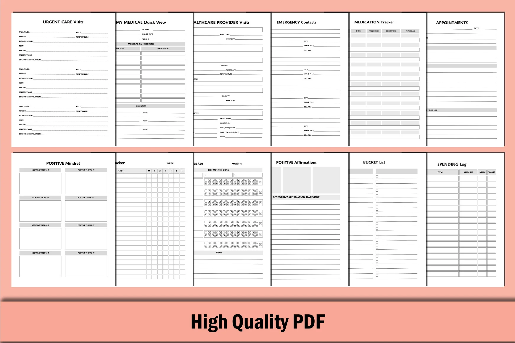Healthy Living Planner - Image 3