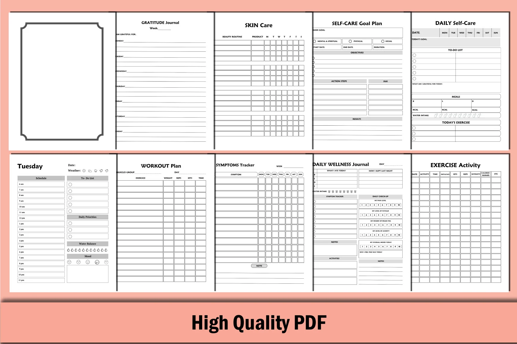 Healthy Living Planner - Image 4